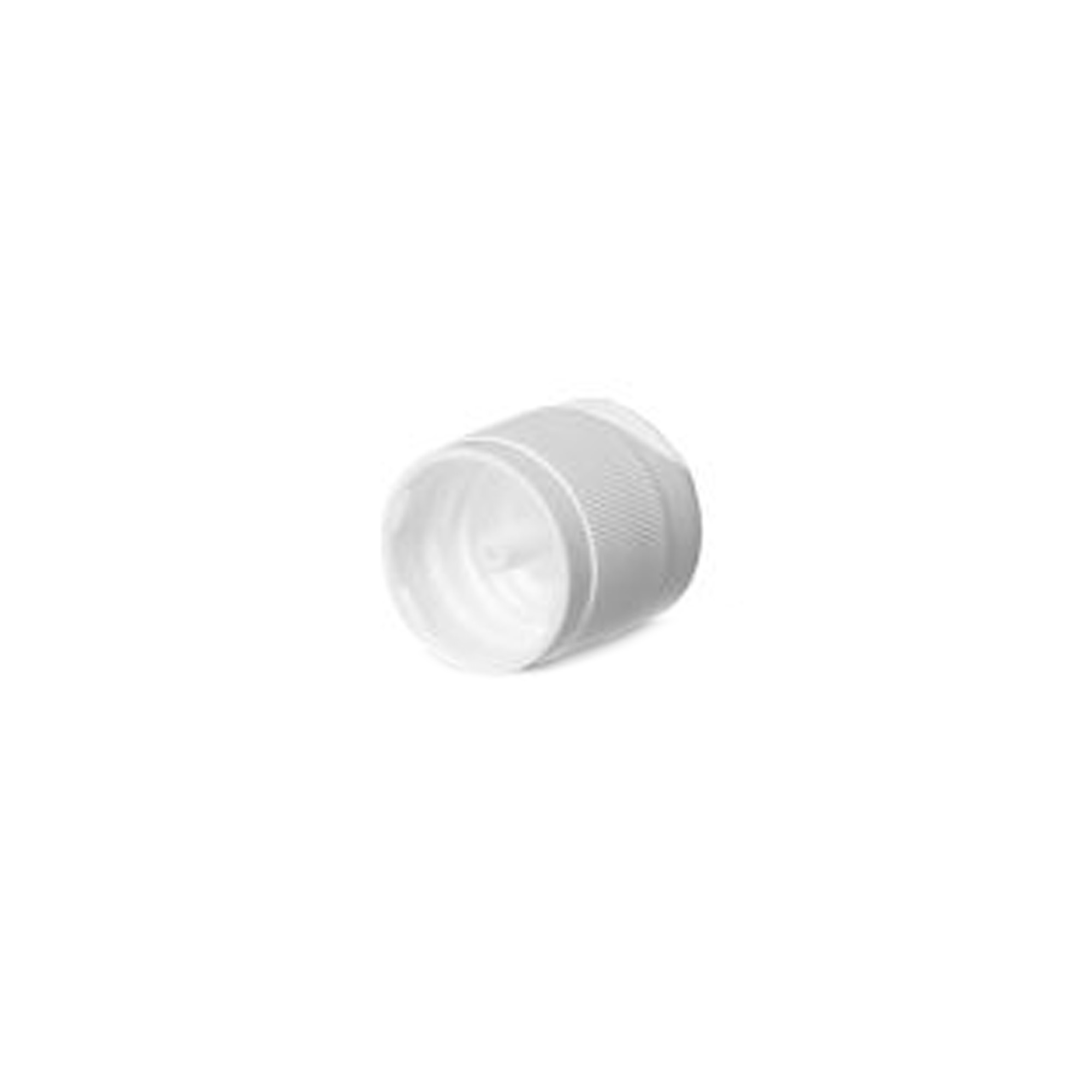 Bouchon à vis avec charnière, plastique PP blanc, pour goulot : DIN 18 Bouchon à vis avec charnière, plastique PP blanc, pour goulot : DIN 18