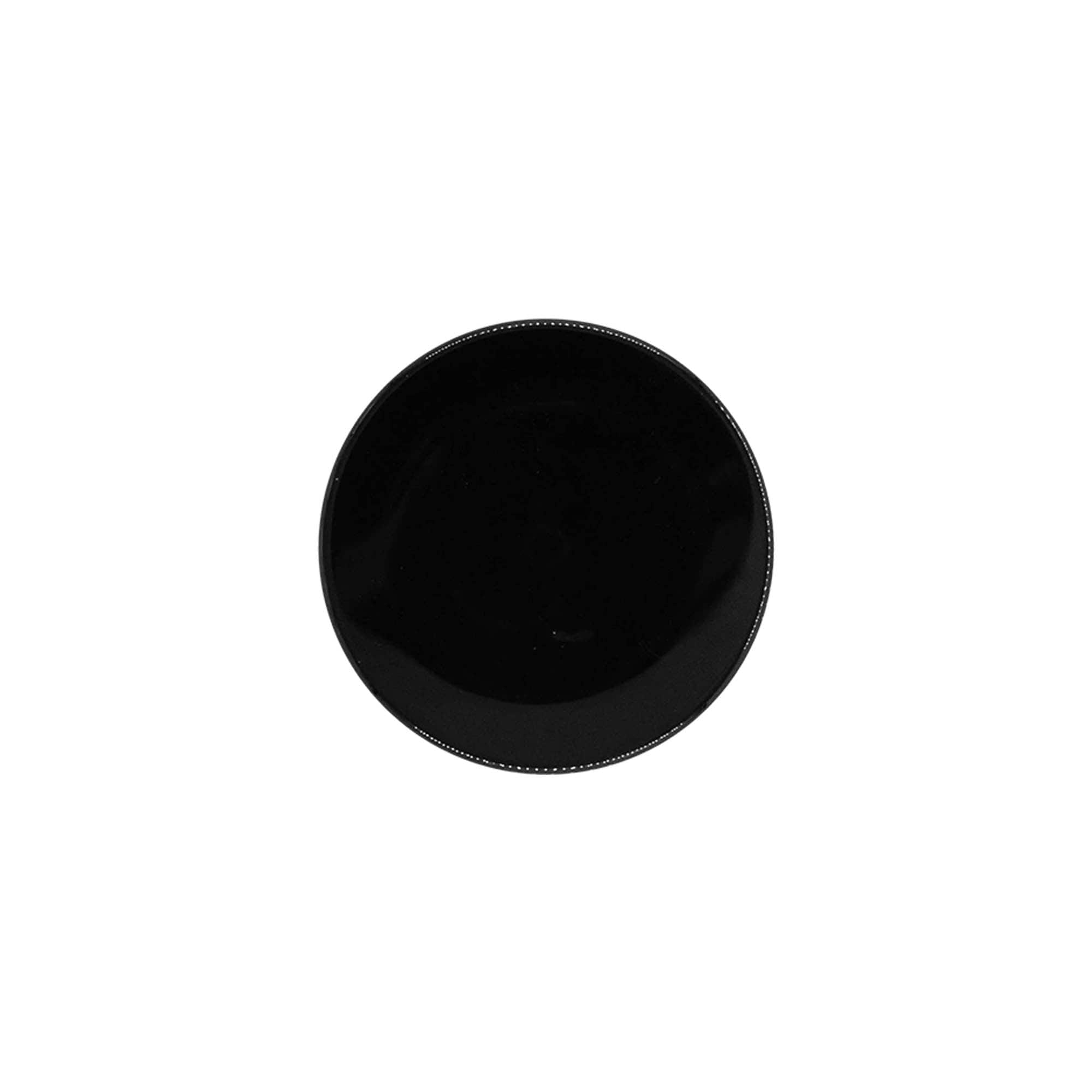 Flacon airless tête de pompe 'Mezzo', plastique PP, noir