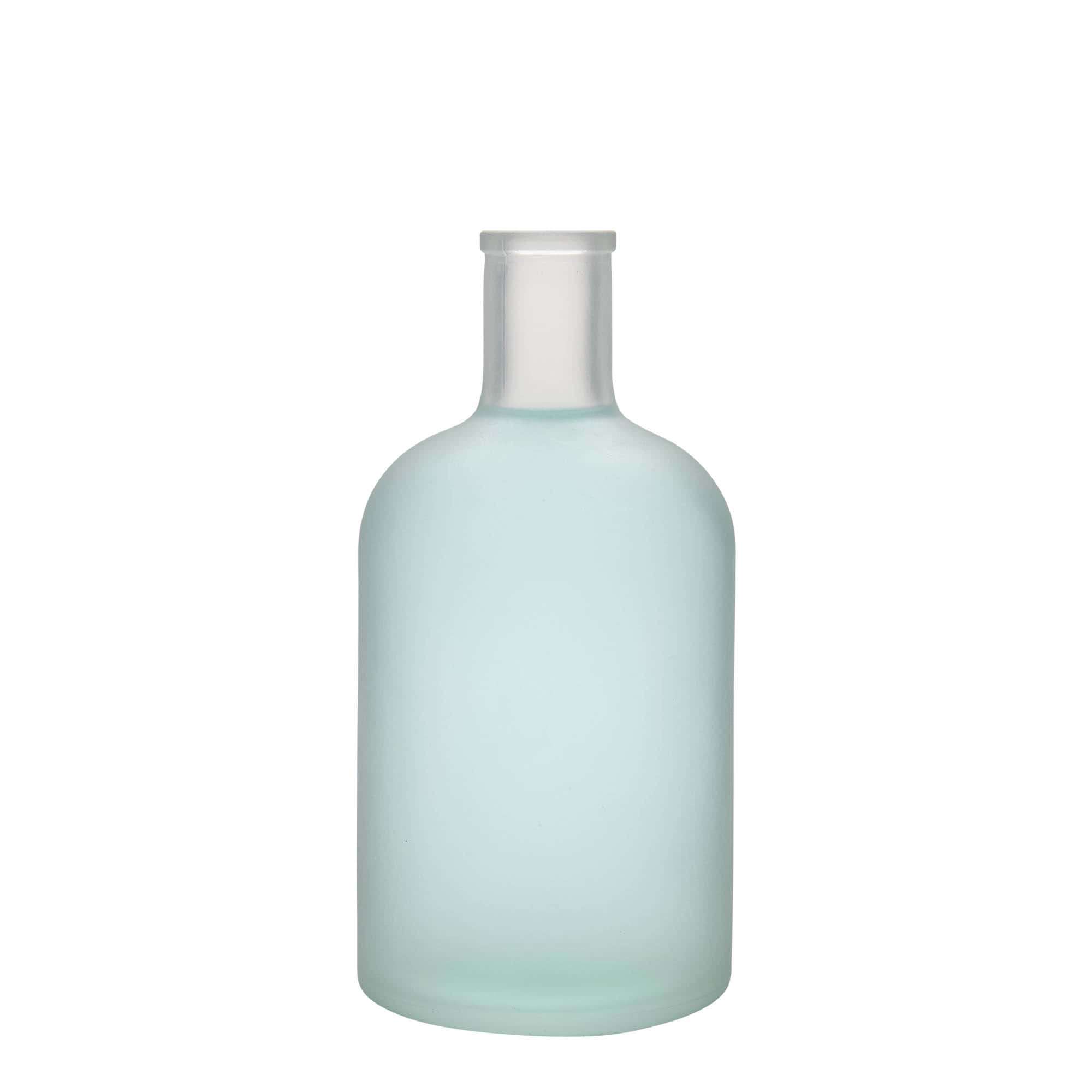 Glazen fles 'Gerardino', 700 ml, gematteerd, monding: kurk Glazen fles 'Gerardino', 700 ml, gematteerd, monding: kurk