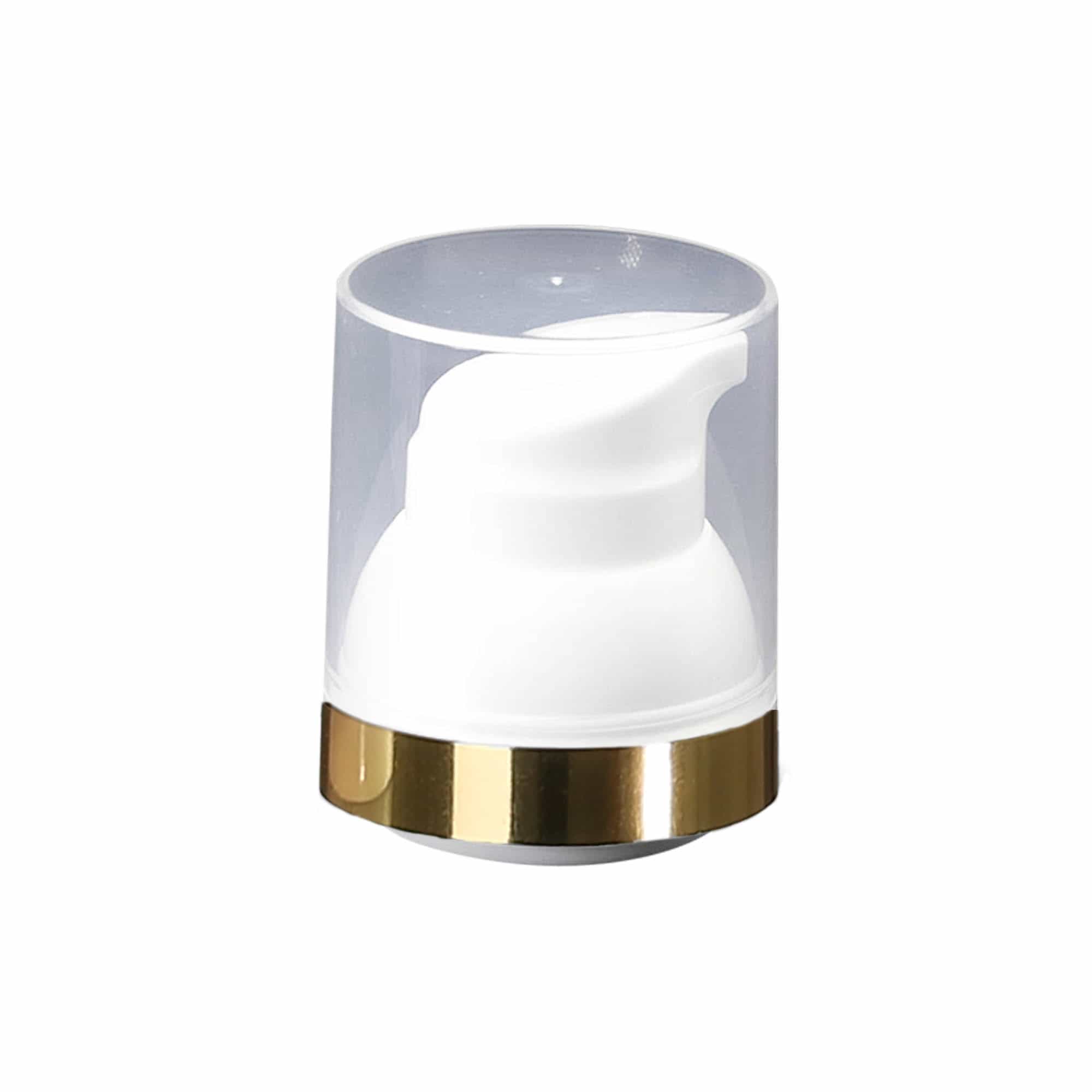 Pompkop voor Airless Dispenser 'Mezzo', PP-kunststof, wit Pompkop voor Airless Dispenser 'Mezzo', PP-kunststof, wit