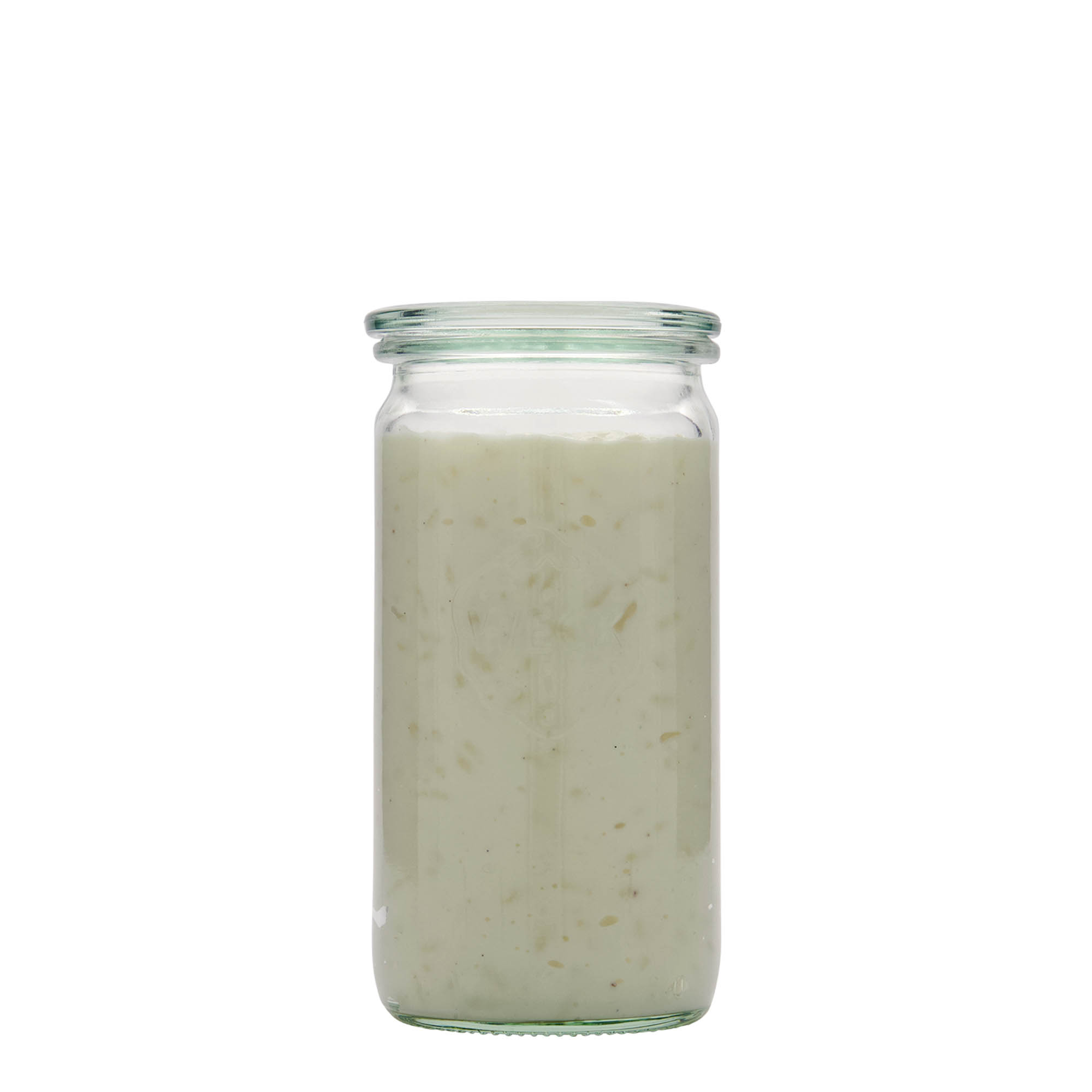 Cilindrische WECK-pot, 340 ml, monding: ronde rand