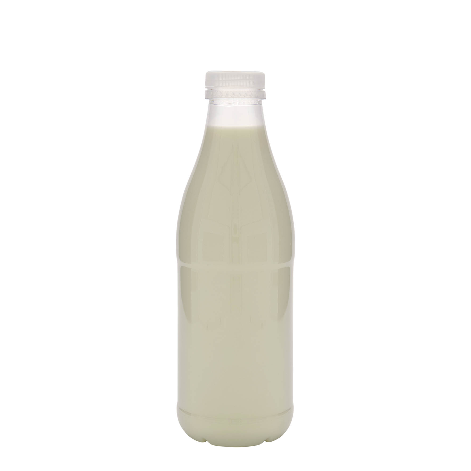 Bouteille en PET 1 000 ml 'Milk and Juice', plastique, bouchage: 38 mm Bouteille en PET 1 000 ml 'Milk and Juice', plastique, bouchage: 38 mm