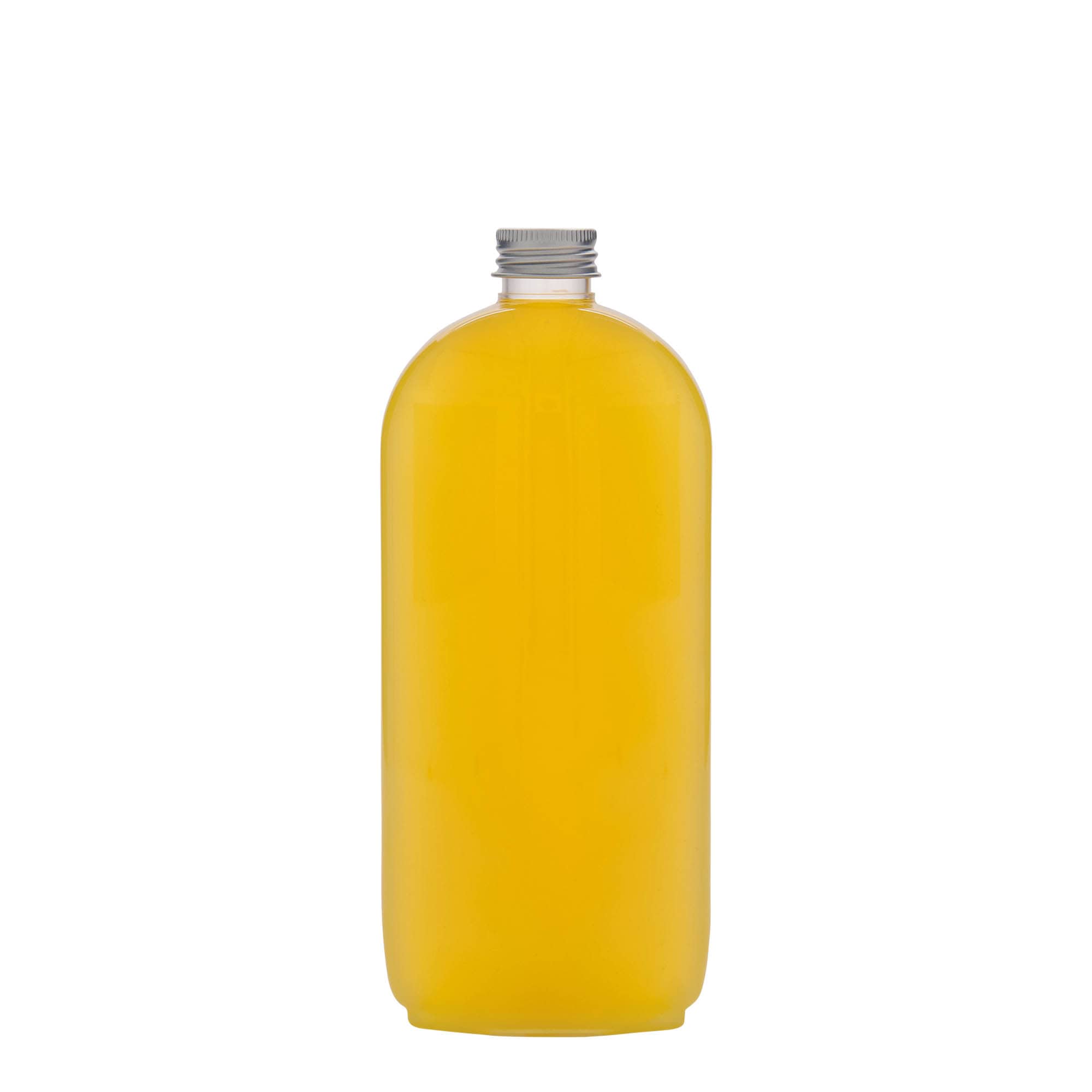 Bouteille en PET 500 ml « Iris », ovale, plastique, bouchage:  24/410