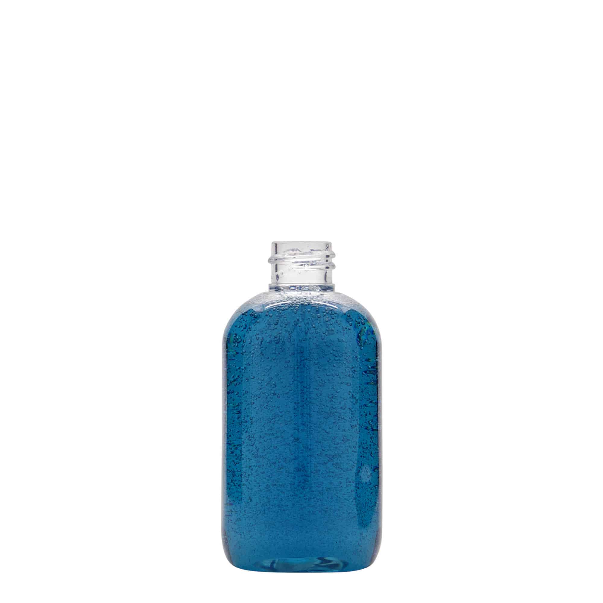 Bouteille en PET 100 ml 'Boston', plastique, bouchage: GPI 20/410