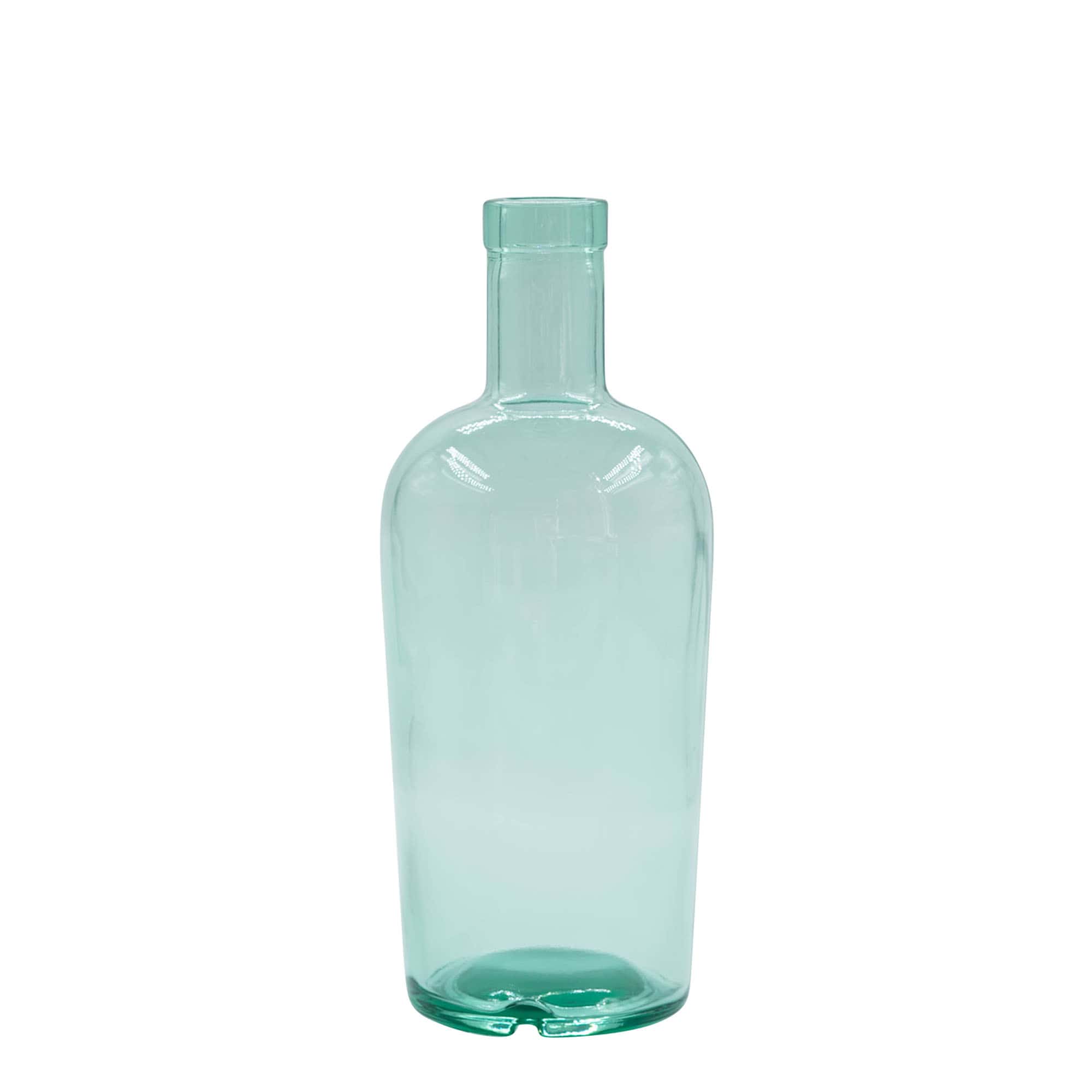 Glazen fles 'Teo Light', 700 ml, monding: kurk Glazen fles 'Teo Light', 700 ml, monding: kurk