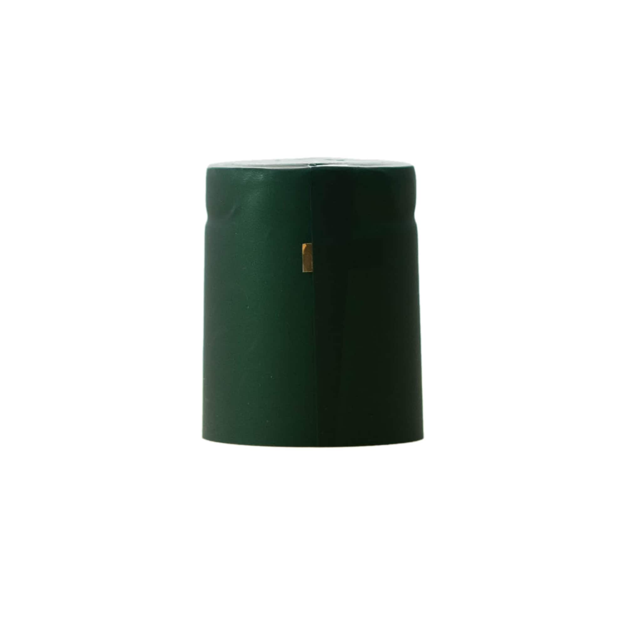 Krimpcapsule 32x41, pvc-kunststof, donkergroen