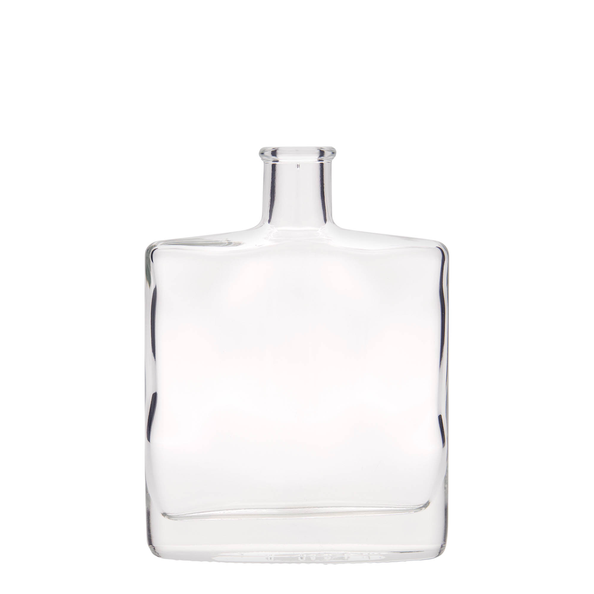 Bouteille en verre 350 ml 'Zorbas', ovale, bouchage: bouchon