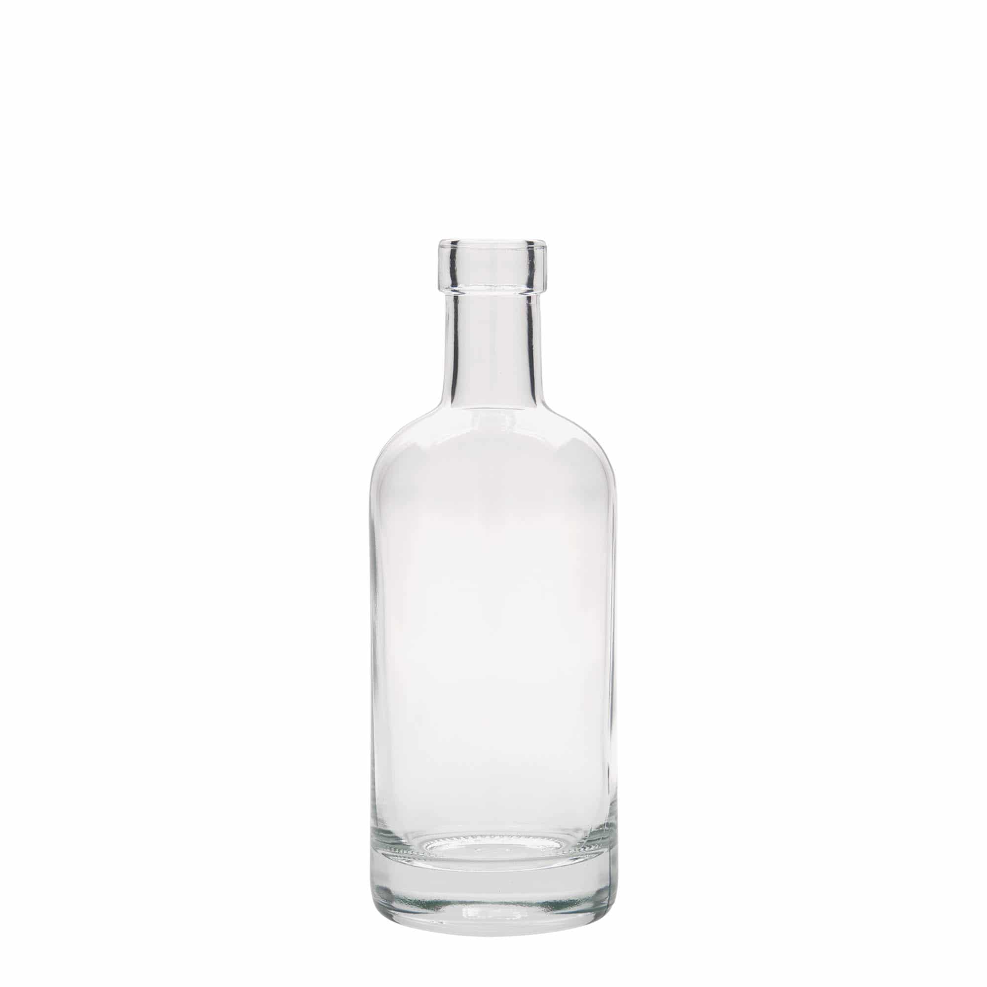 Glazen fles 'Linea Uno', 250 ml, monding: kurk Glazen fles 'Linea Uno', 250 ml, monding: kurk