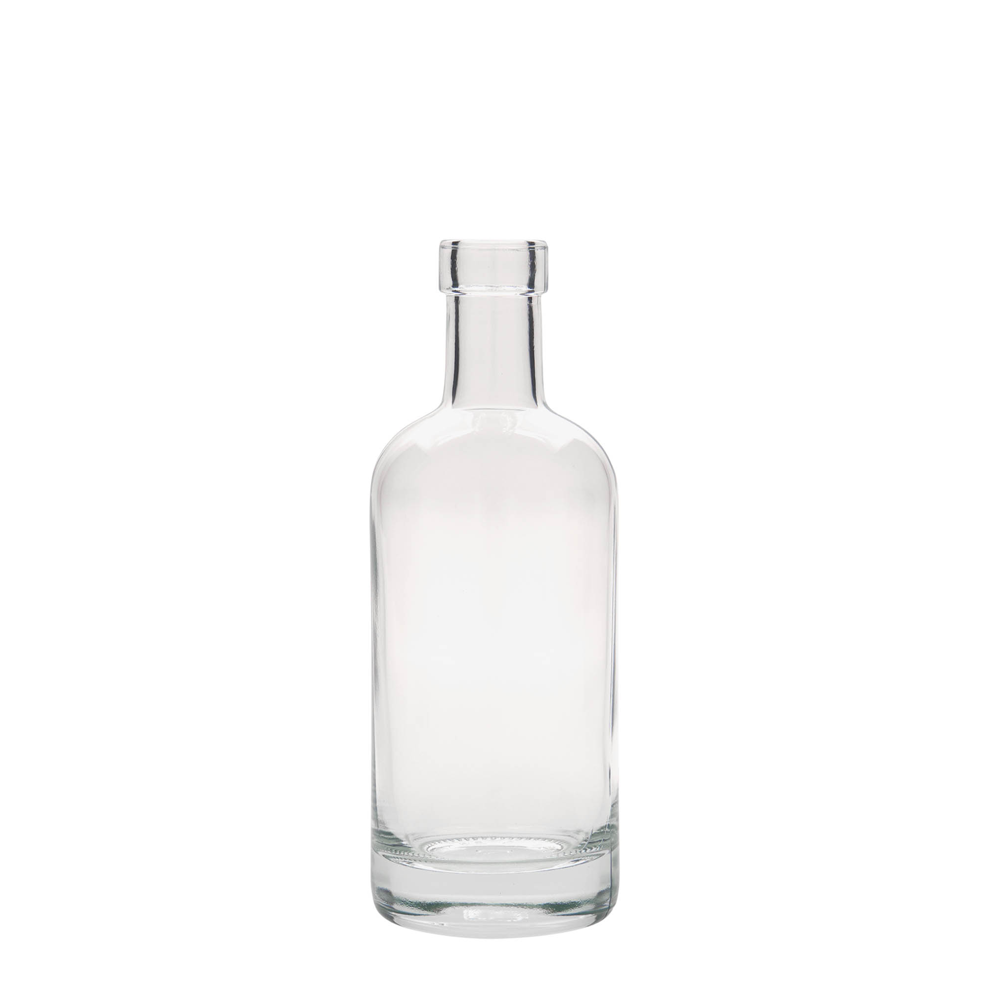 Glazen fles 'Linea Uno', 250 ml, monding: kurk Glazen fles 'Linea Uno', 250 ml, monding: kurk