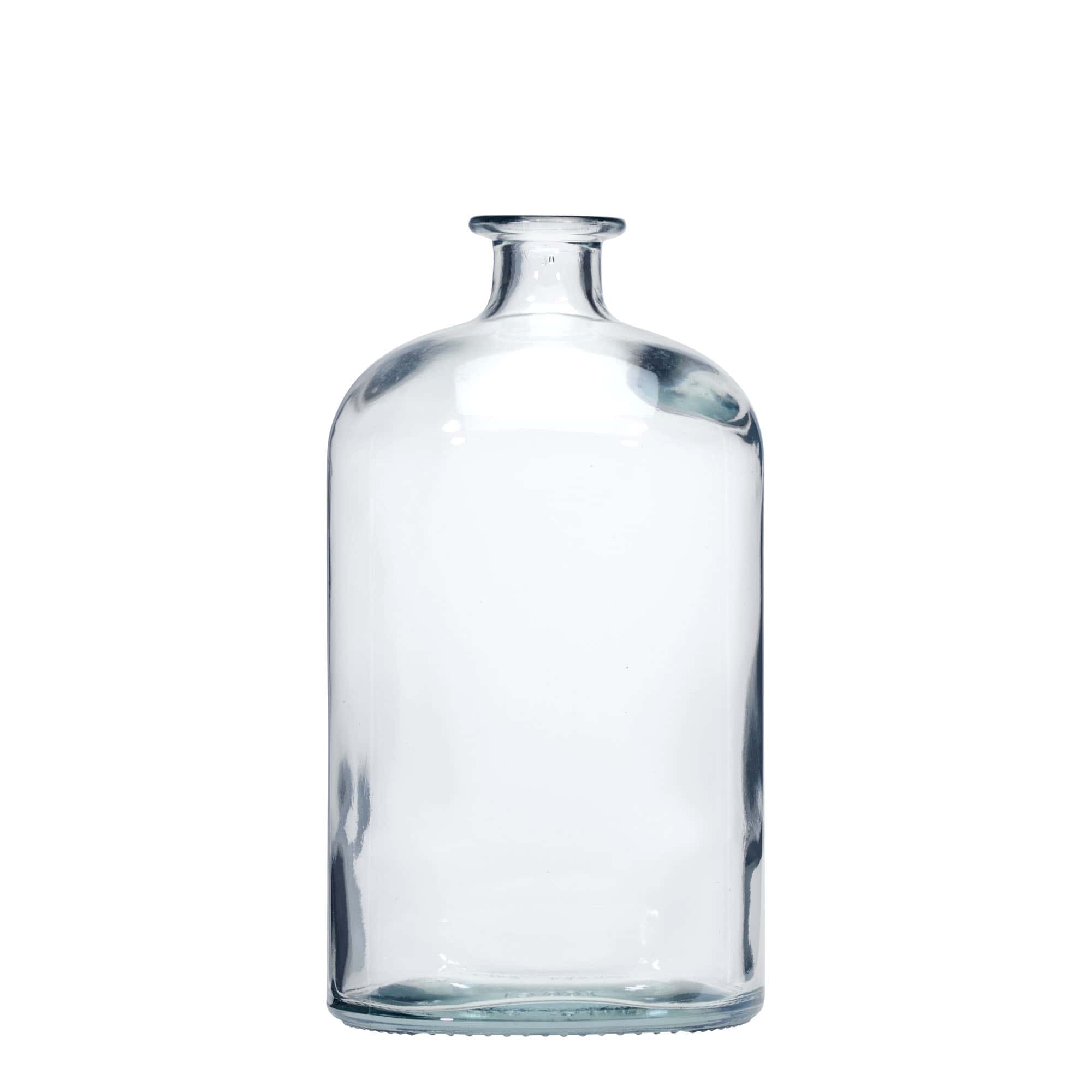 Bouteille en verre 1 000 ml 'Dundee', ovale, bouchage: bouchon