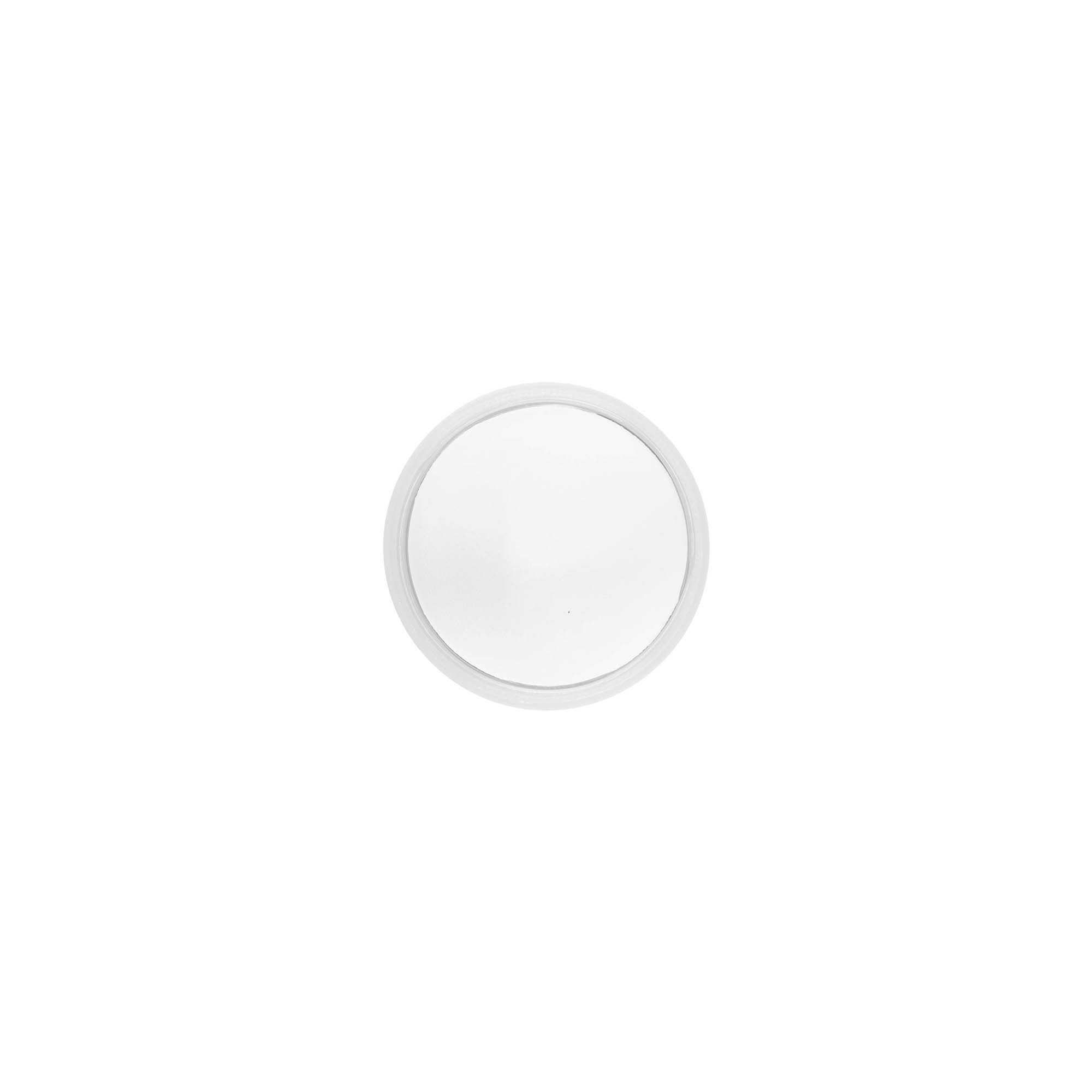 Schroefsluiting 'Clear/Platin Edition', PP-kunststof, wit, voor monding: 40/2P