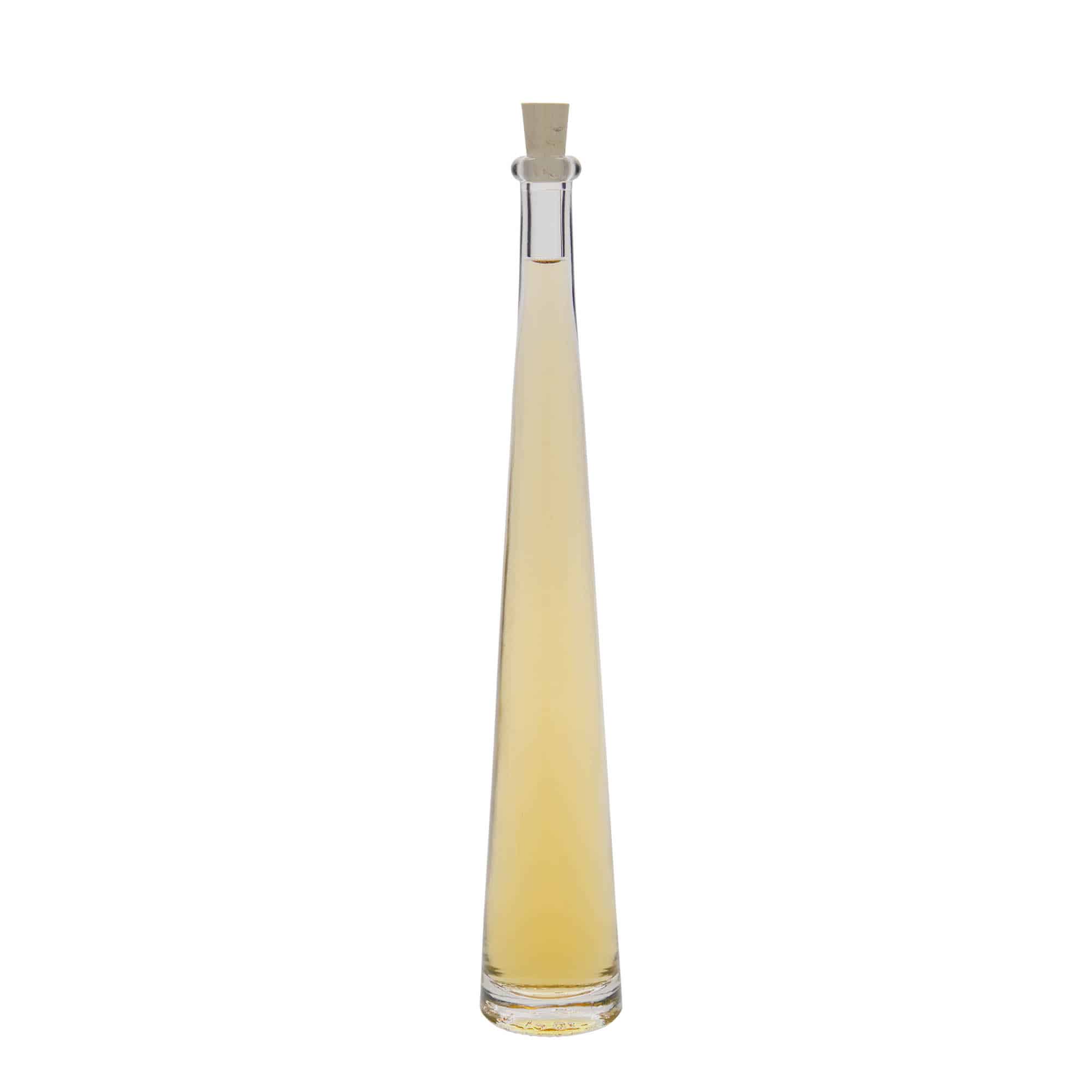 Bouteille en verre 100 ml 'Dama Rondo', bouchage: bouchon