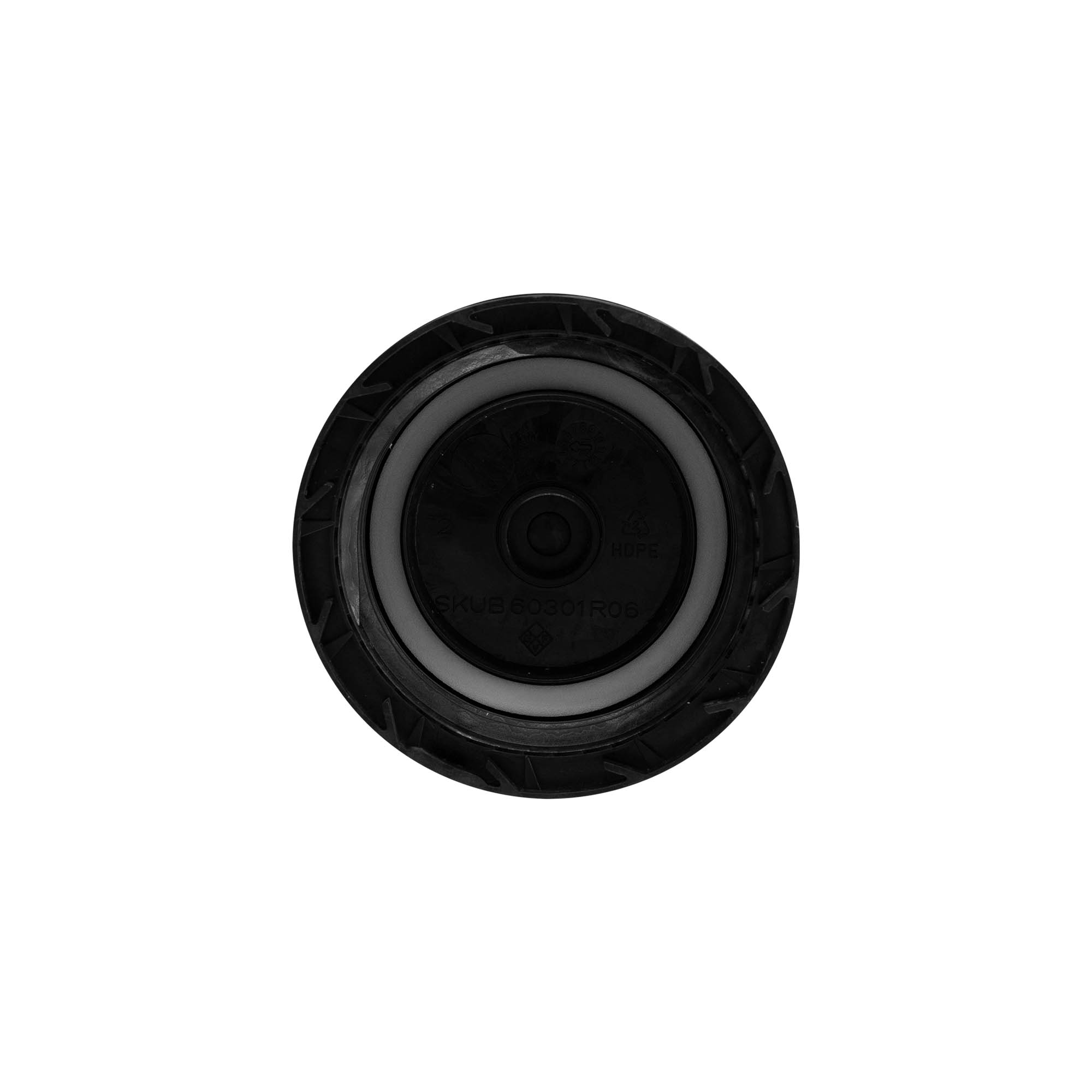 Bougage à vis, plastique PP, noir, pour bouchage: ND60 Bougage à vis, plastique PP, noir, pour bouchage: ND60