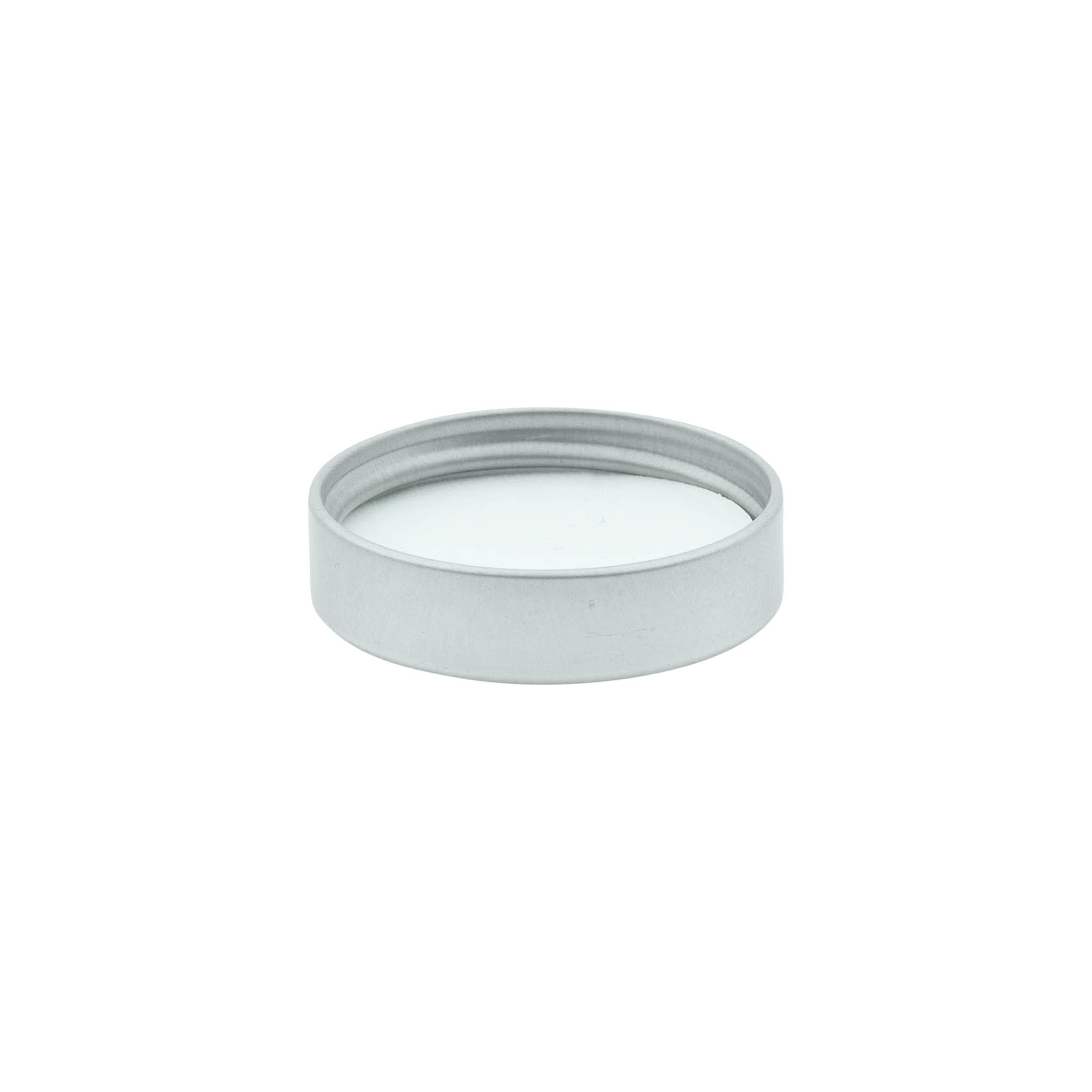 Schroefsluiting, metaal, zilver, voor monding: 38/400 Schroefsluiting, metaal, zilver, voor monding: 38/400