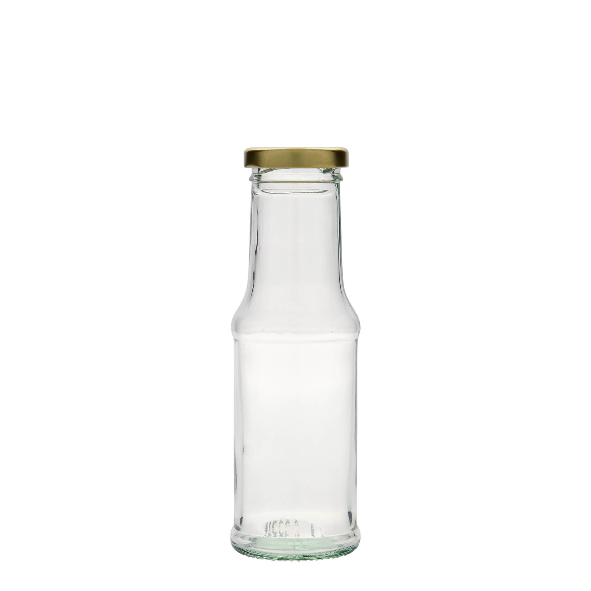 Flacon à sauce 200 ml, verre, bouchage: Twist-Off (TO 43) Flacon à sauce 200 ml, verre, bouchage: Twist-Off (TO 43)