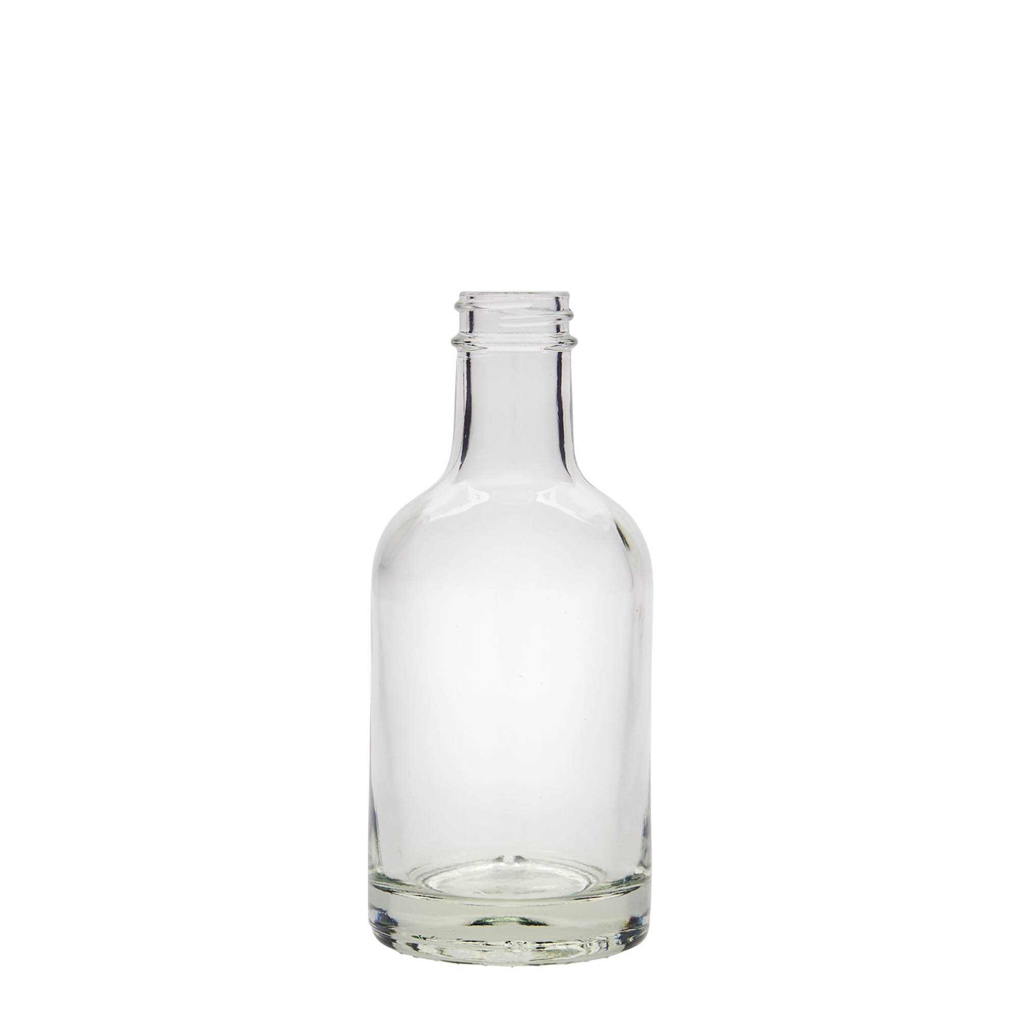 Glazen fles 'First Class', 200 ml, monding: GPI 28 Glazen fles 'First Class', 200 ml, monding: GPI 28