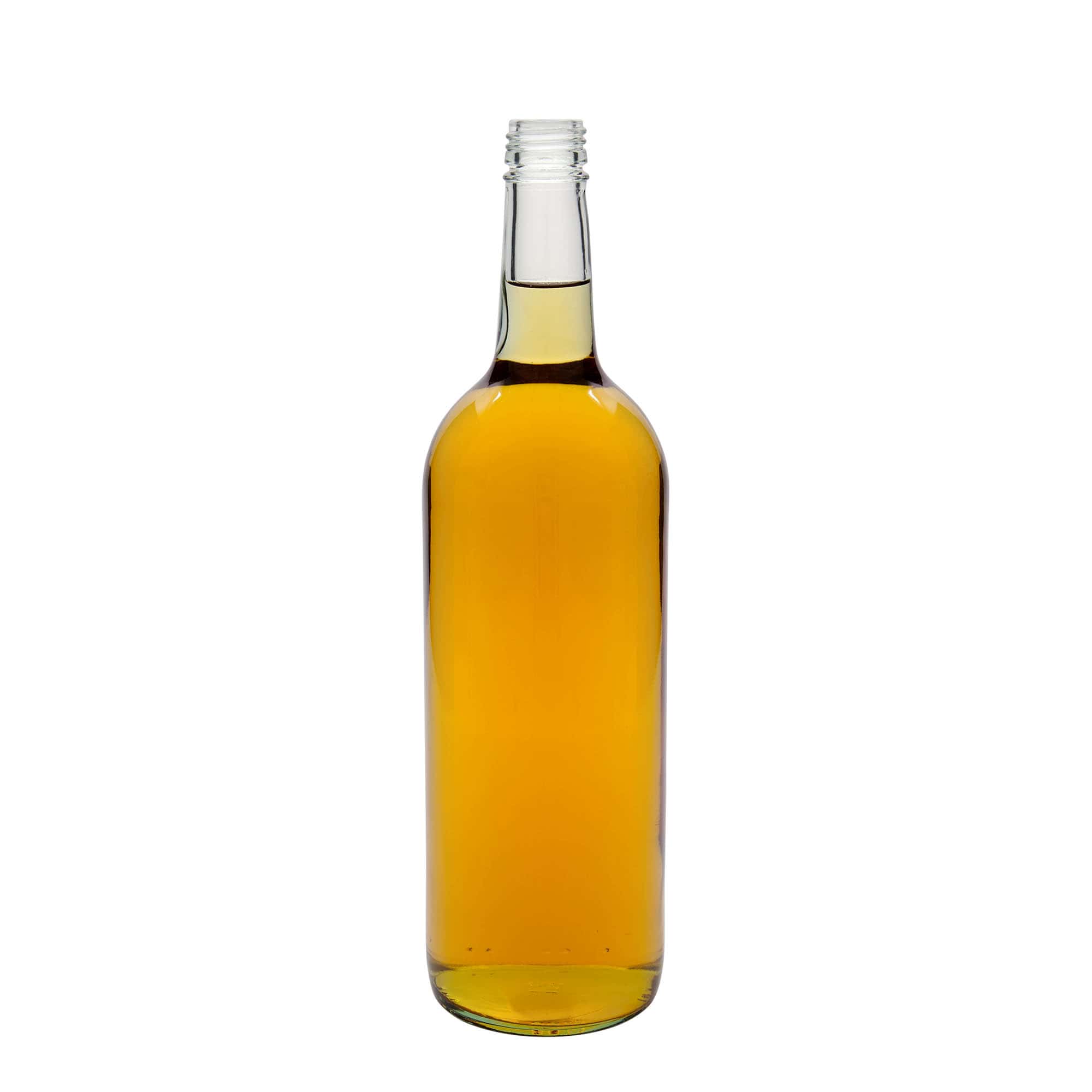 Bouteille universelle 1 000 ml, verre, bouchage: PP 28
