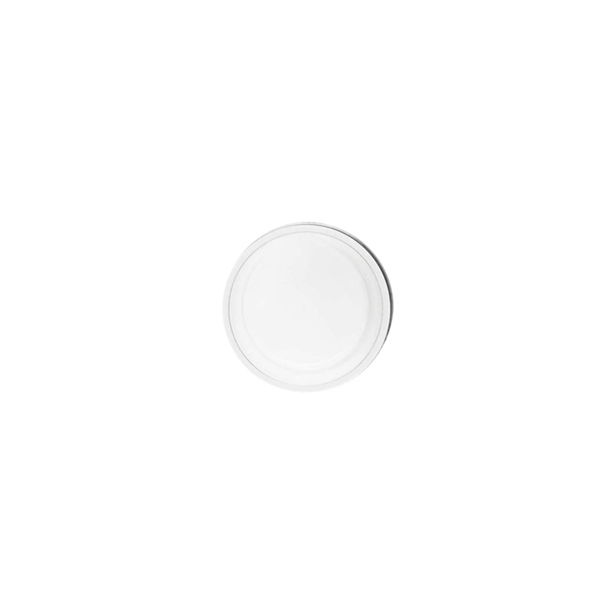 Flacon airless tête de pompe 'Nano', plastique PP, blanc Flacon airless tête de pompe 'Nano', plastique PP, blanc