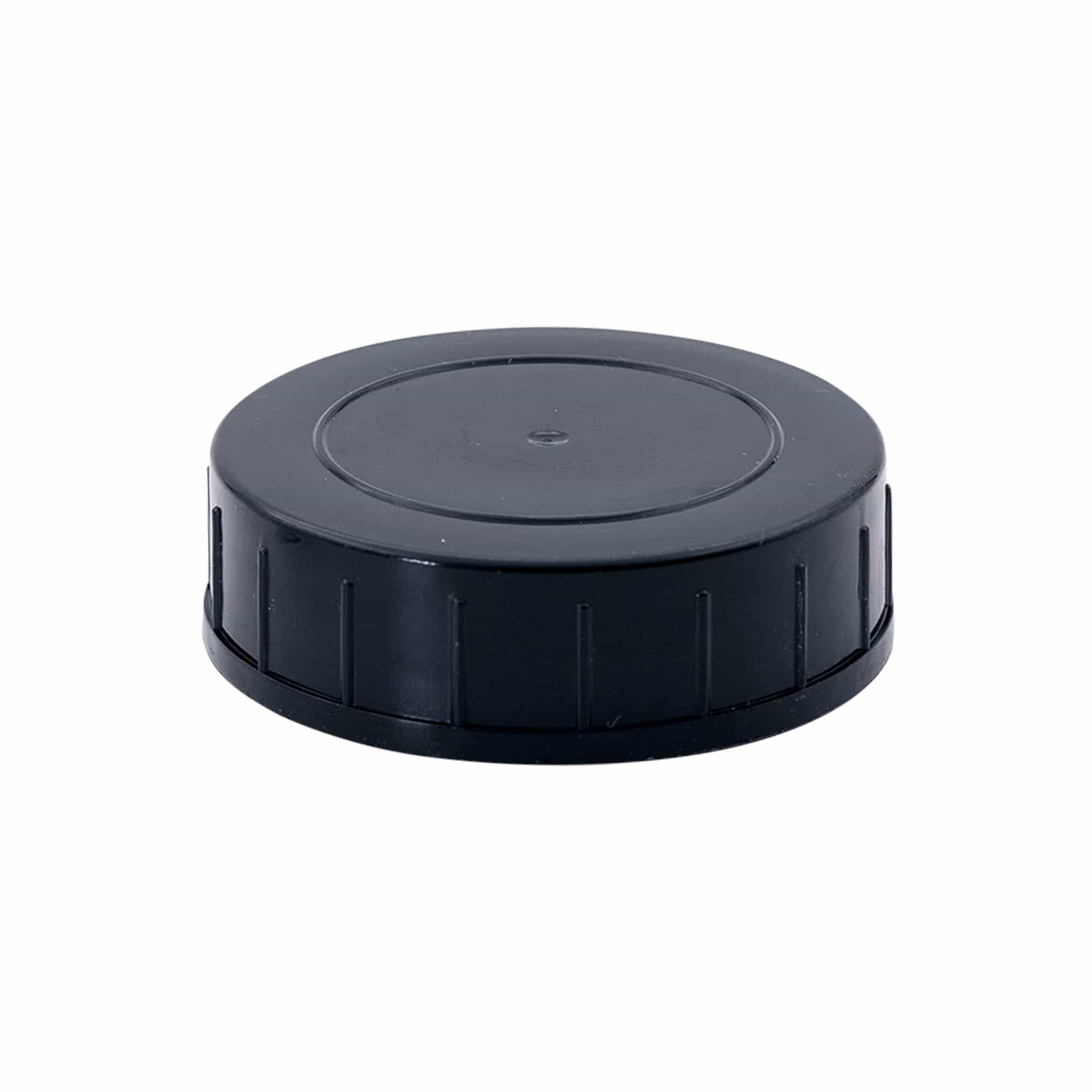 Bougage à vis, plastique PP, noir, pour bouchage: DIN 55 Bougage à vis, plastique PP, noir, pour bouchage: DIN 55