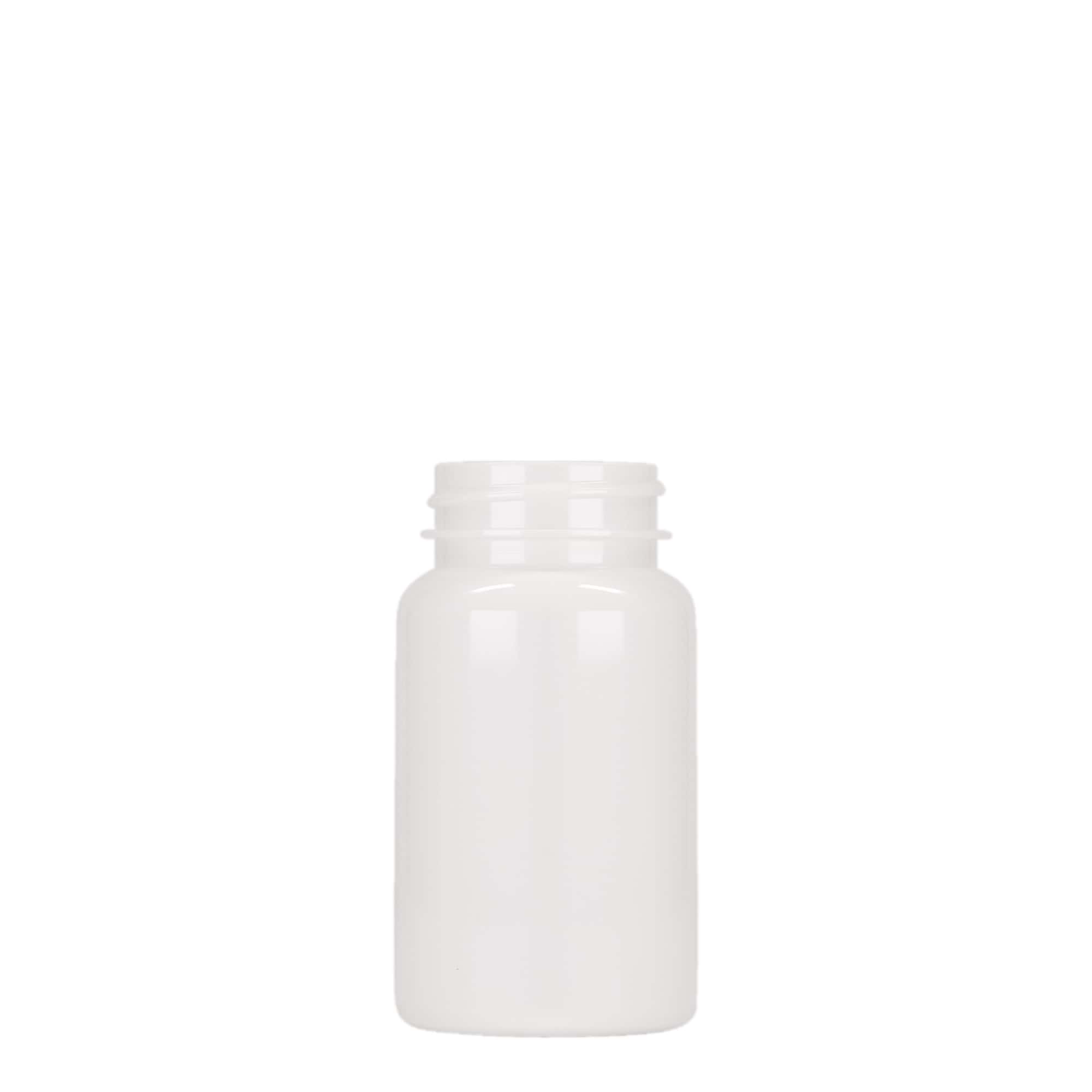 Packer en PET 100 ml, plastique, blanc, bouchage: 38/400