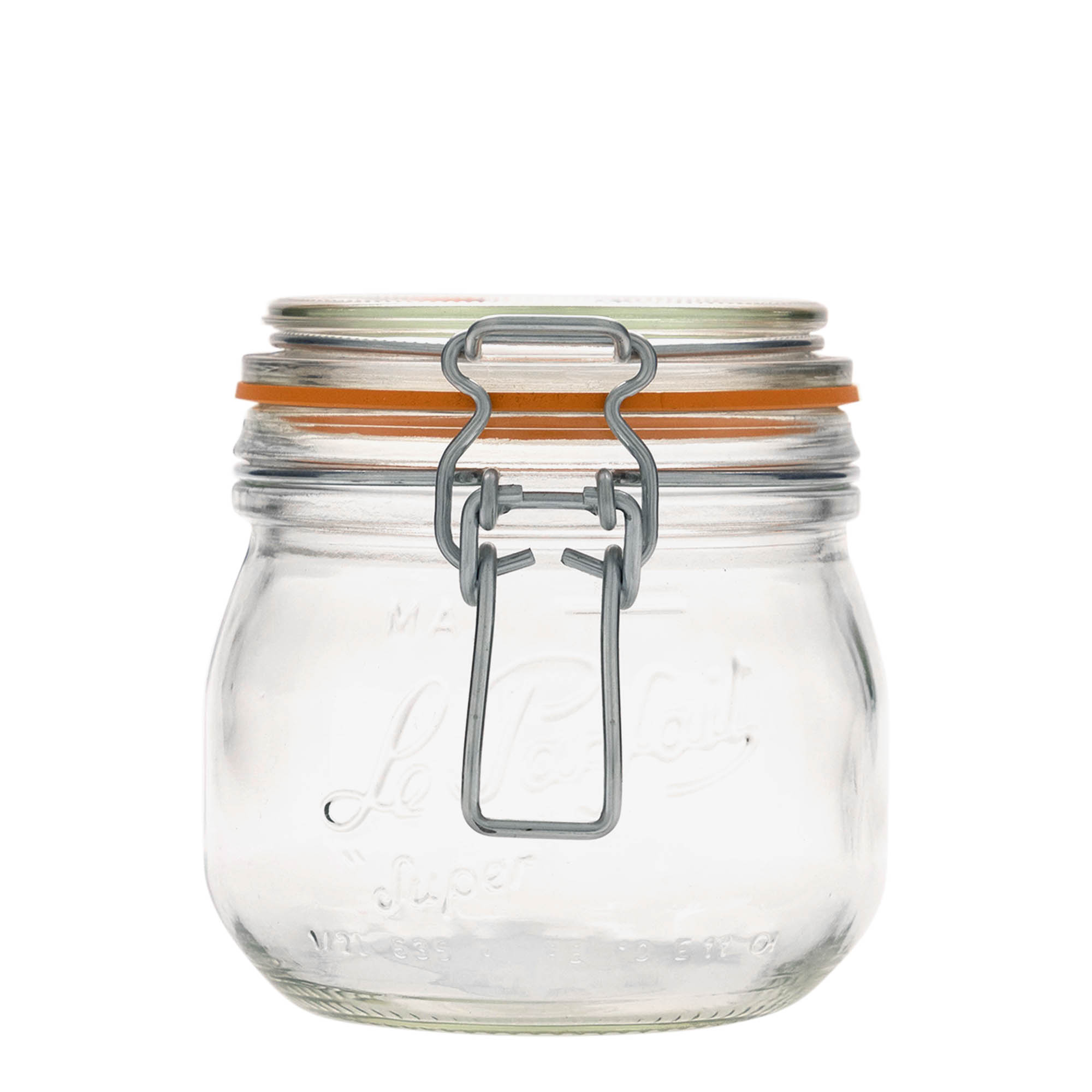Bocal à fermeture mécanique 500 ml 'Le Parfait Super Bocal', bouchage: bouchon mécanique