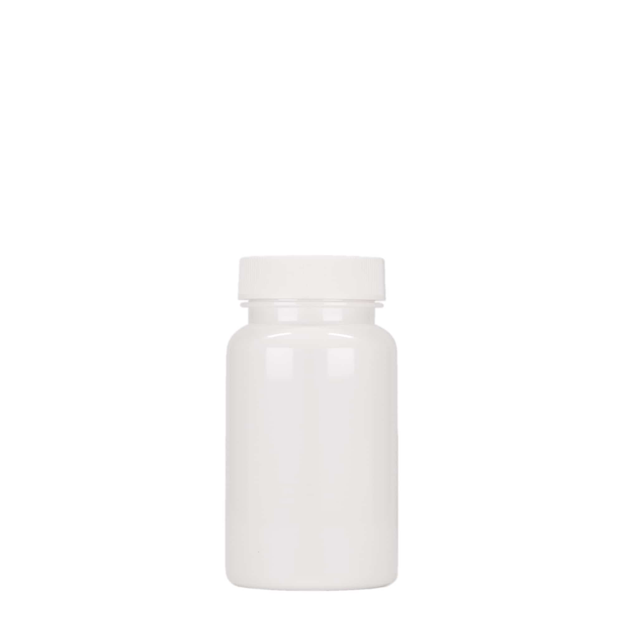 Packer en PET 100 ml, plastique, blanc, bouchage: 38/400