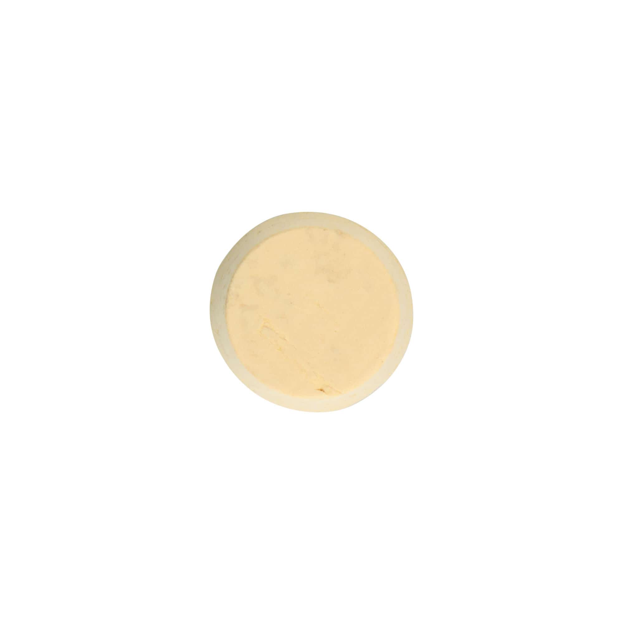 Conische kurk 24-28 x 27, perskurk, beige, voor monding: kurk