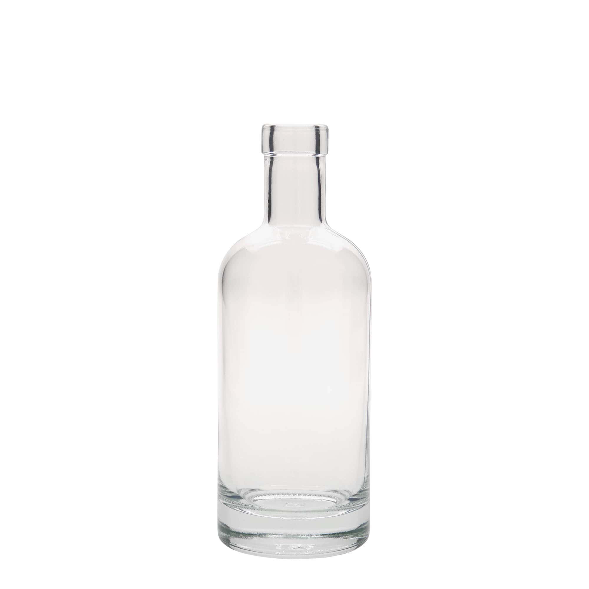 Glazen fles 'Linea Uno', 350 ml, monding: kurk