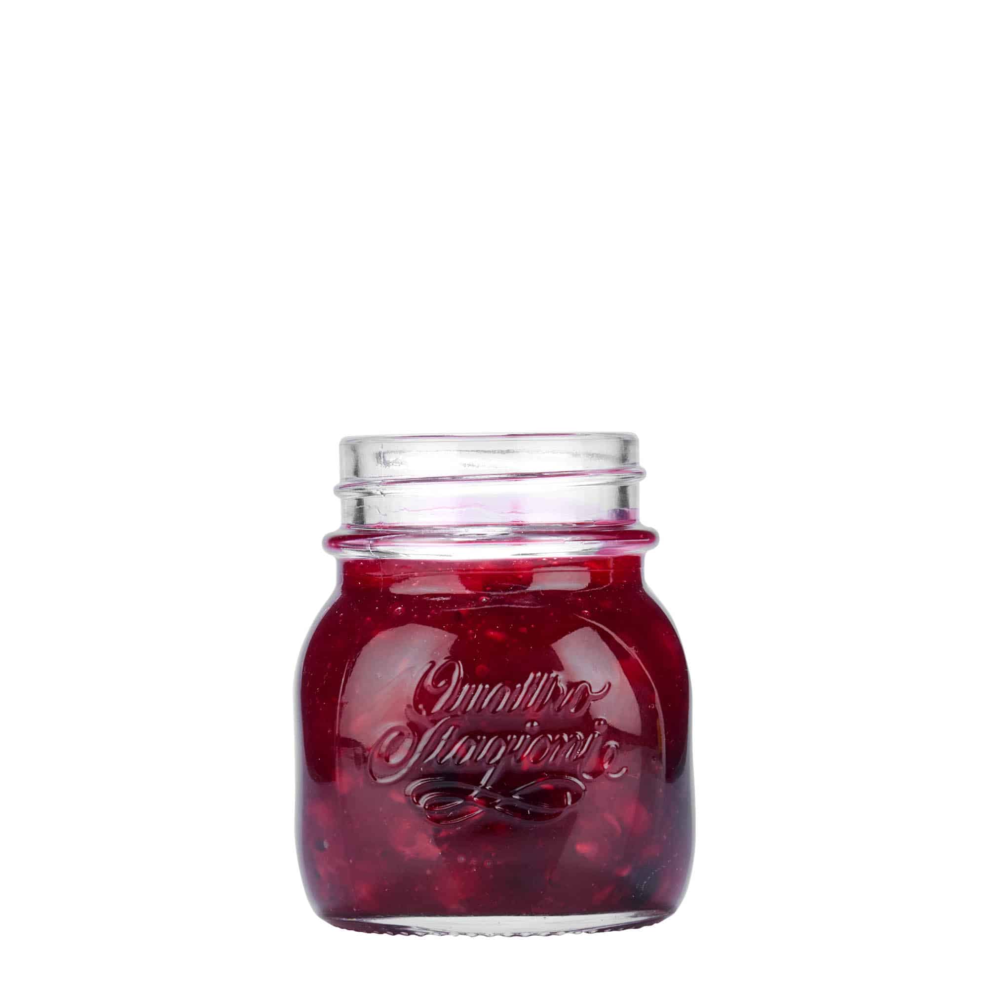 Pot 'Quattro Stagioni', 150 ml, monding: schroefsluiting Pot 'Quattro Stagioni', 150 ml, monding: schroefsluiting