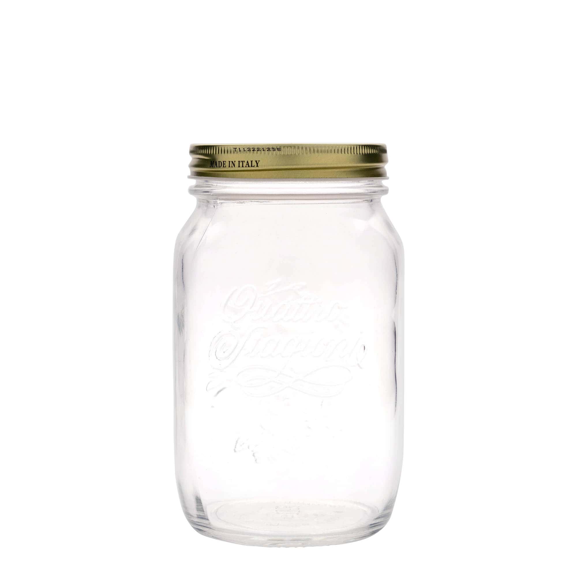 Bocal 1 000 ml 'Quattro Stagioni', bouchage: Bougage à vis