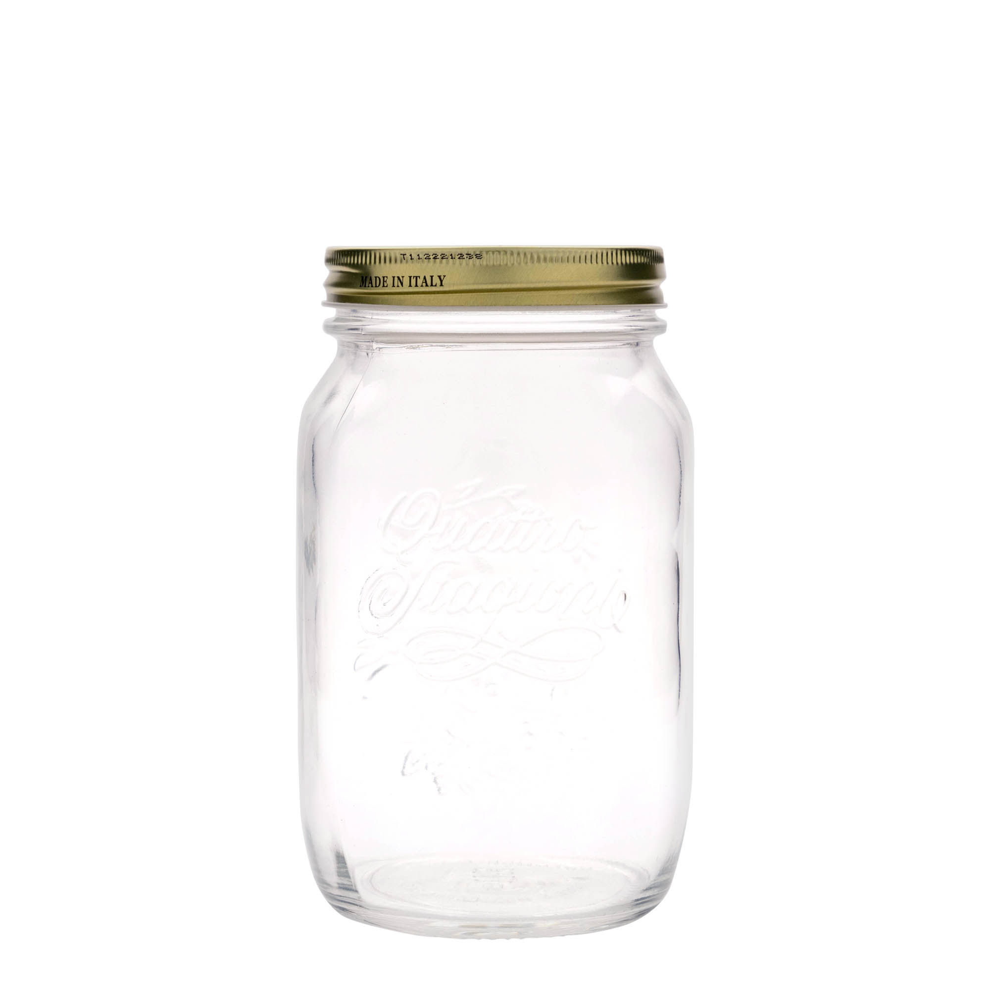 Bocal 1 000 ml 'Quattro Stagioni', bouchage: Bougage à vis