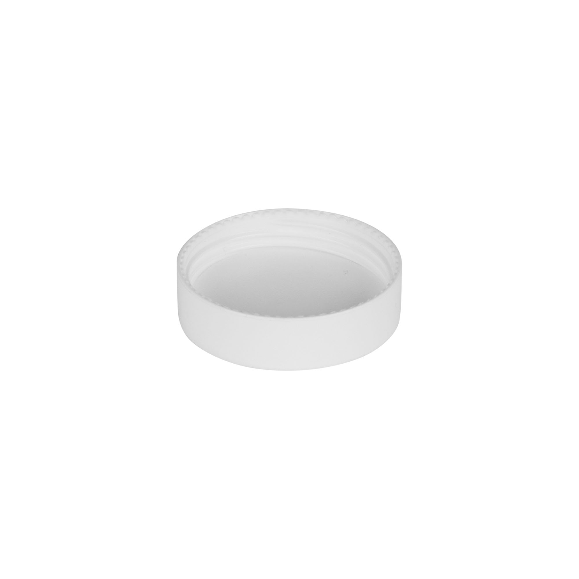 Schroefsluiting voor 'Antonella' 5 ml, PP-kunststof, wit