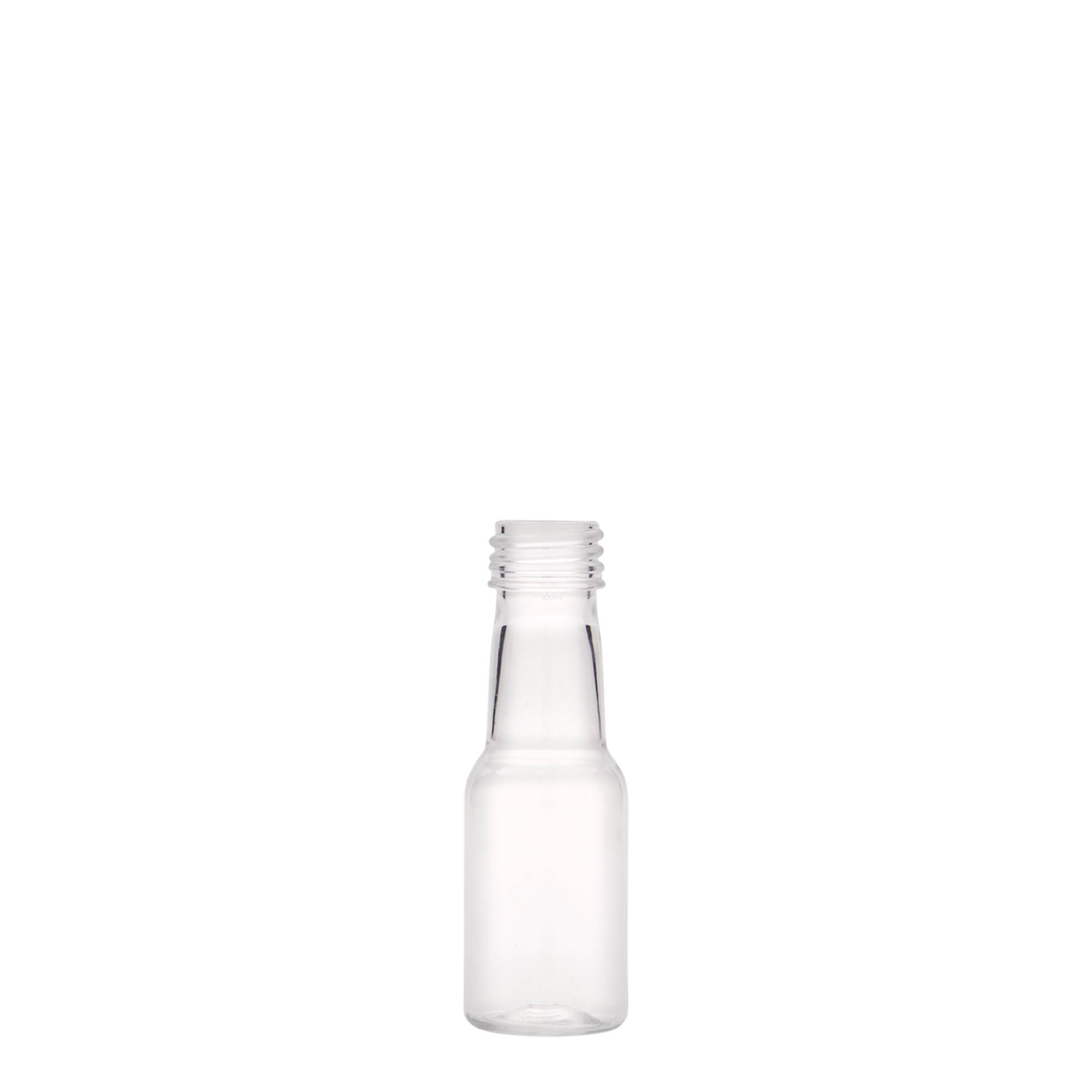 Bouteille en PET 20 ml « Theo », plastique, bouchage: PP 18