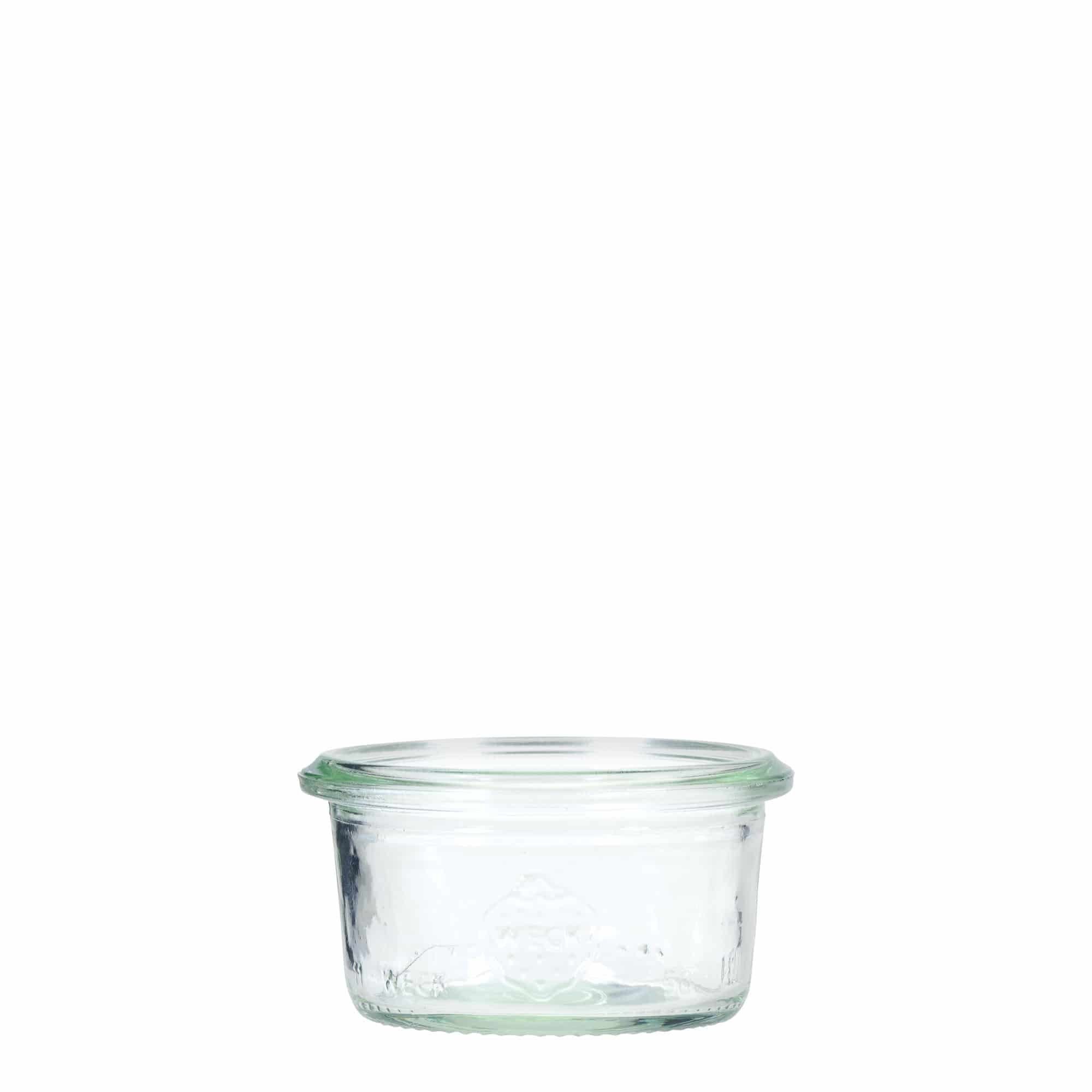 12x 50 ml WECK-stortglas met glazen deksel RR 60