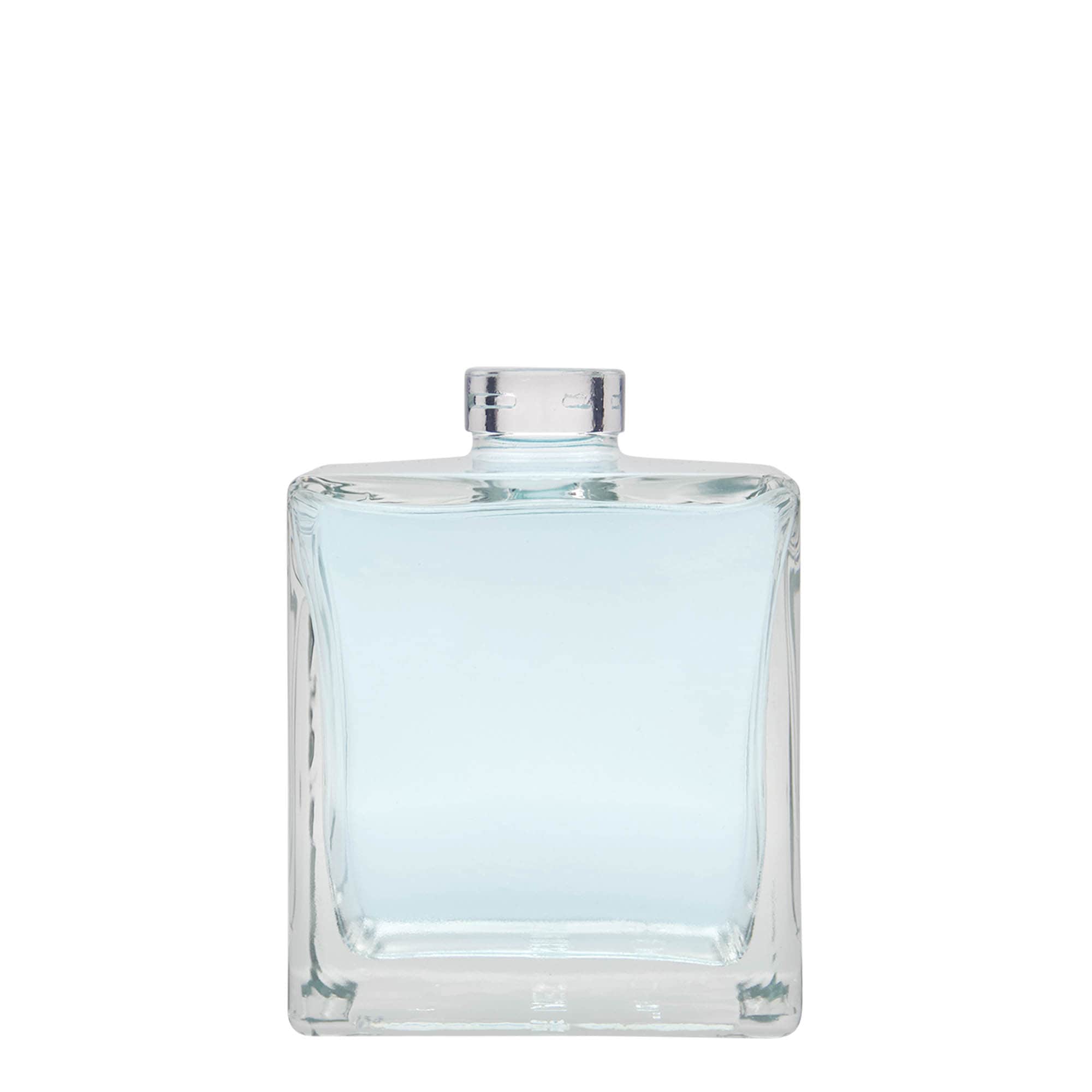Bouteille en verre 500 ml 'Cube', carrée, bouchage: bouchon