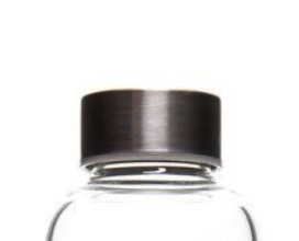 Couvercle à vis 'Perseus' avec bande, métallique, argenté Couvercle à vis 'Perseus' avec bande, métallique, argenté