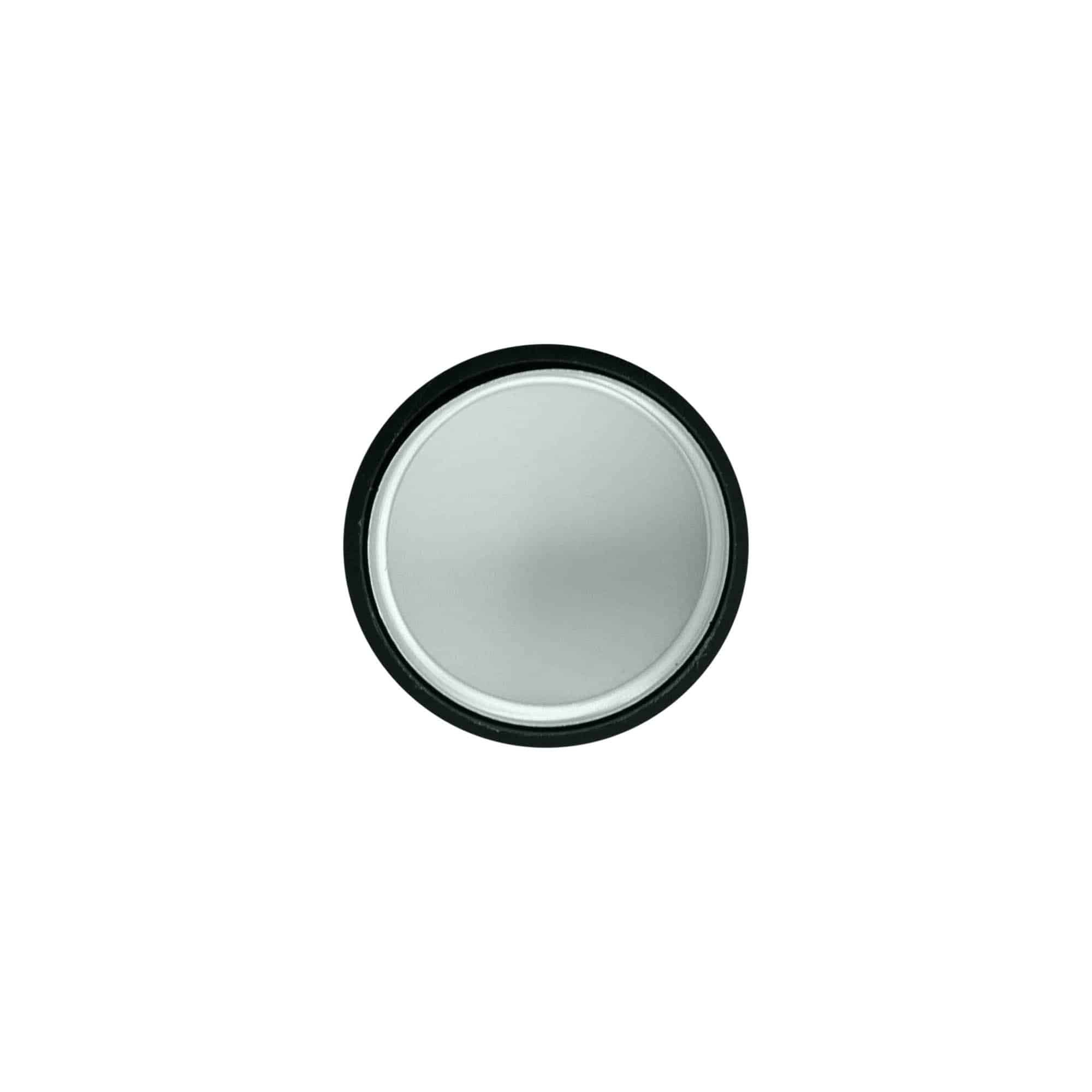 Schroefsluiting, ABS-kunststof, zilver, voor monding: GPI 28/400