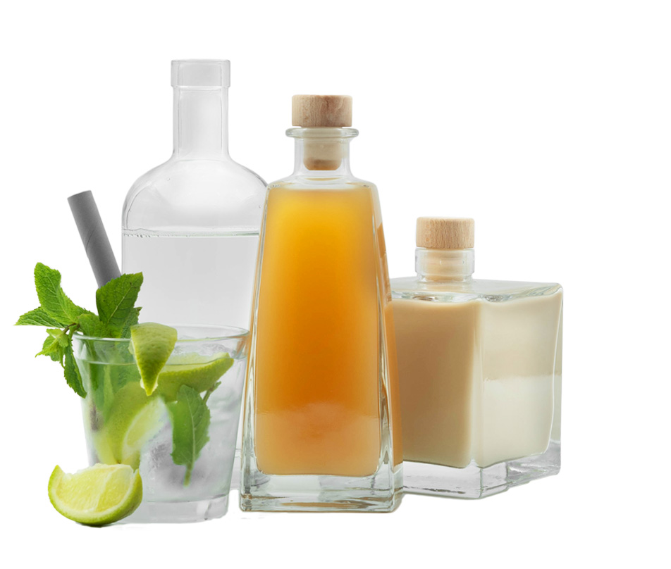 Flessen voor sterke drank Flessen voor sterke drank