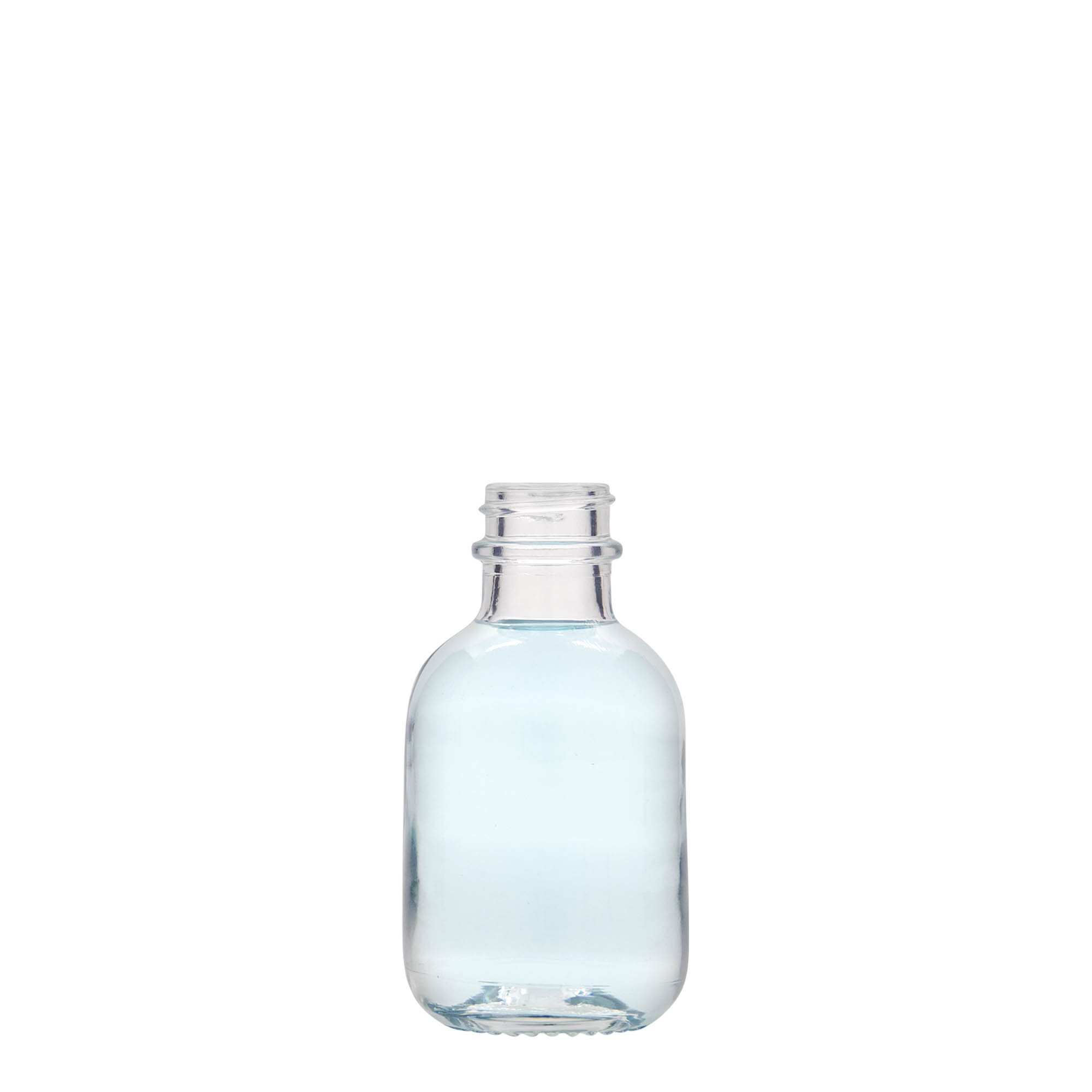 Bouteille en verre 50 ml 'Lotto', bouchage: GPI 22 Bouteille en verre 50 ml 'Lotto', bouchage: GPI 22