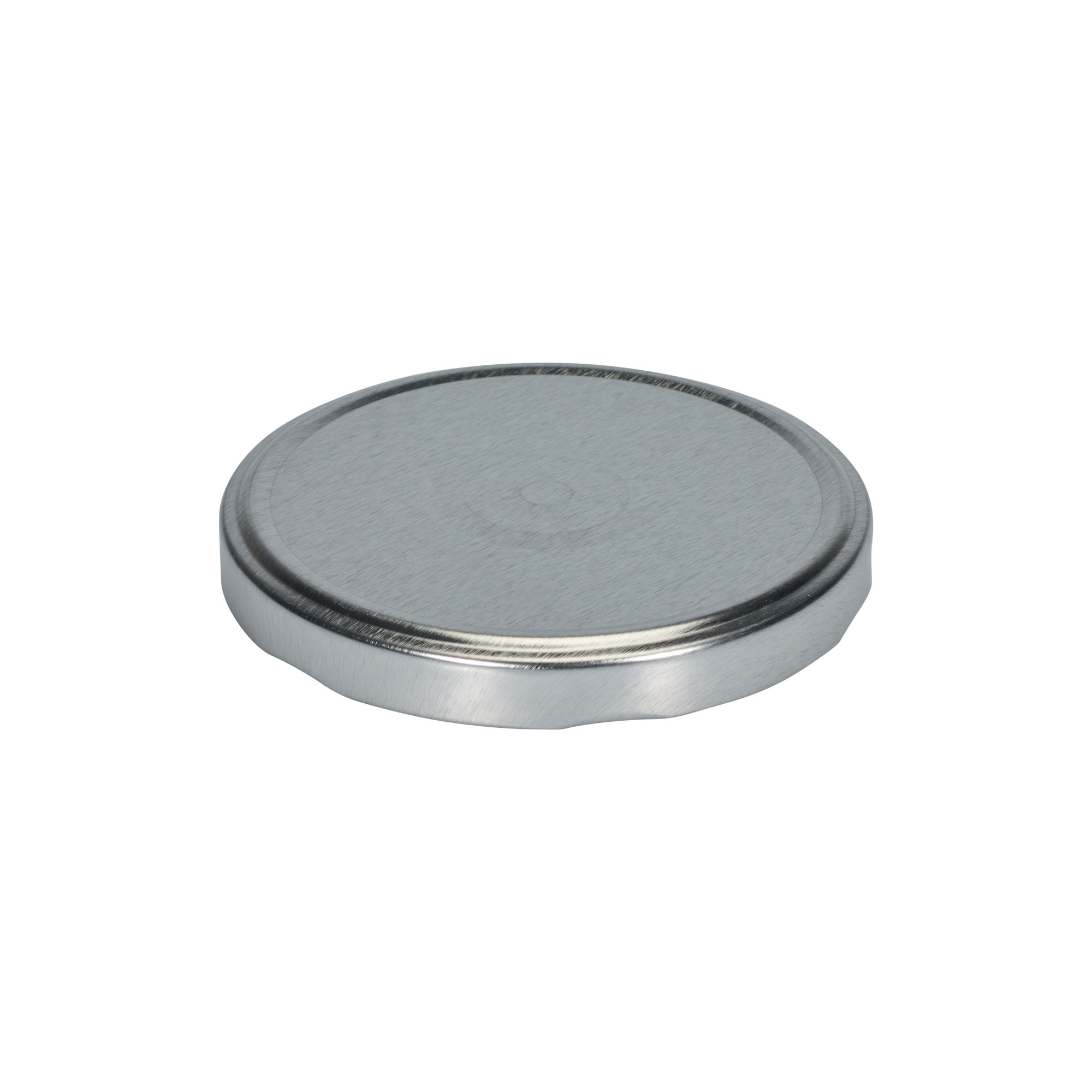 Twist-off deksel, blik, zilver, voor monding: TO 100