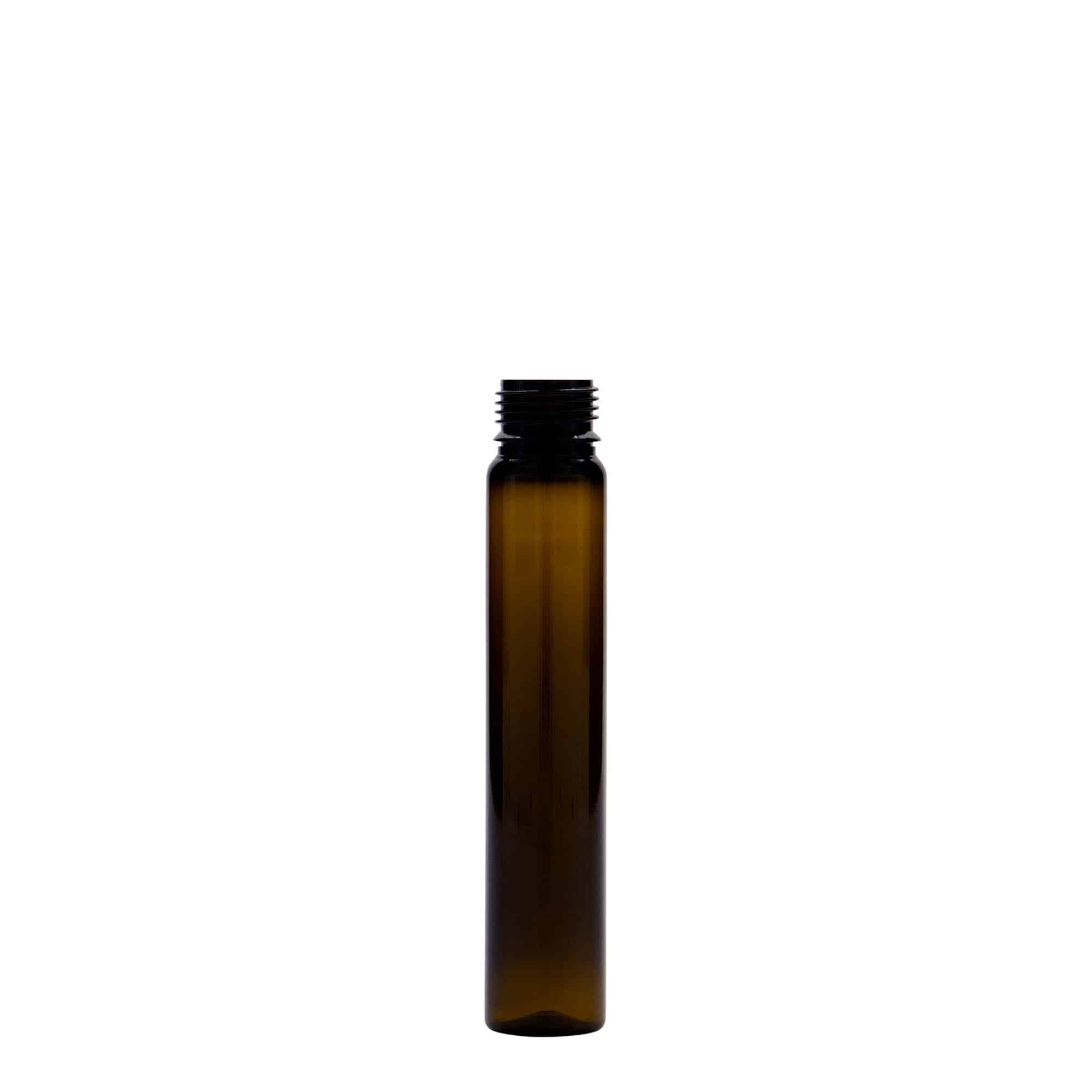 Éprouvette en PET 25 ml, plastique, blanc, bouchage: Bougage à vis