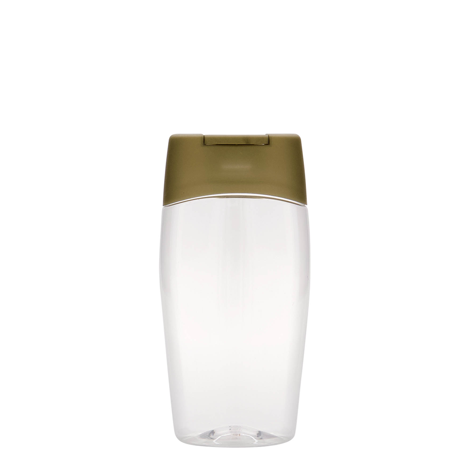 Petfles 'Squeeze', 200 ml, ovaal, kunststof