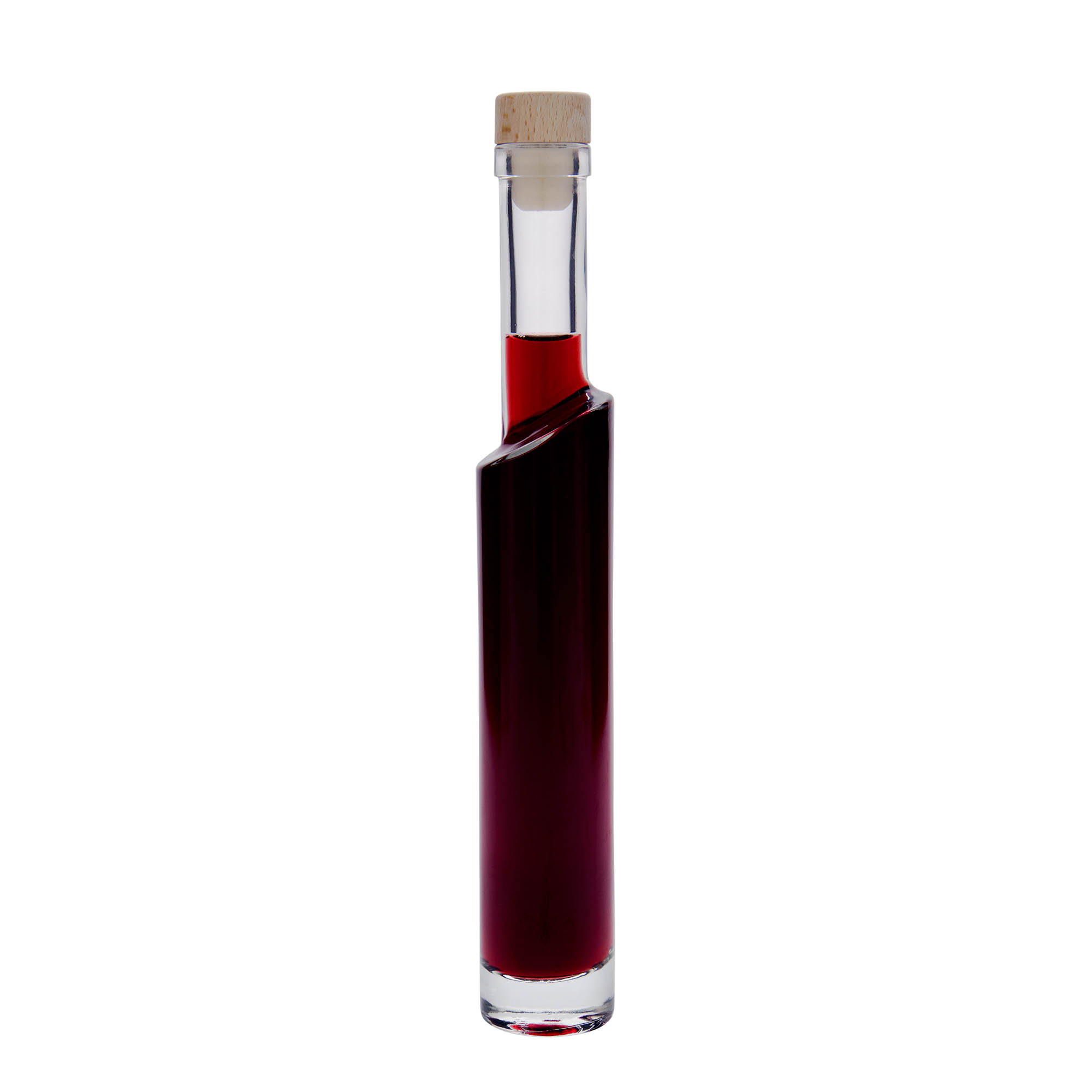 Glazen fles 'Feeling', 200 ml, monding: kurk Glazen fles 'Feeling', 200 ml, monding: kurk