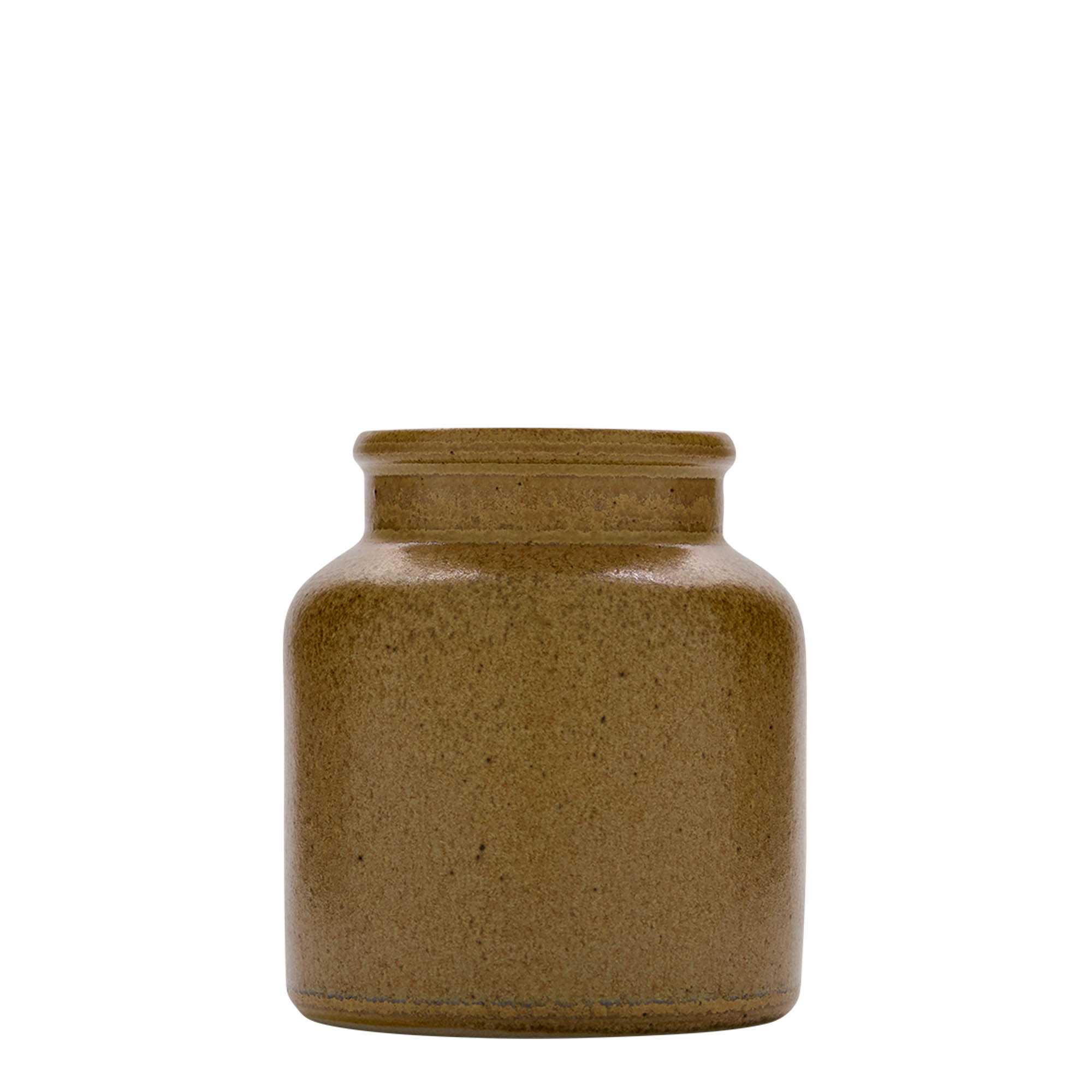 Pot en grès 270 ml, céramique, cristal brun, bouchage: couvercle cloche Pot en grès 270 ml, céramique, cristal brun, bouchage: couvercle cloche