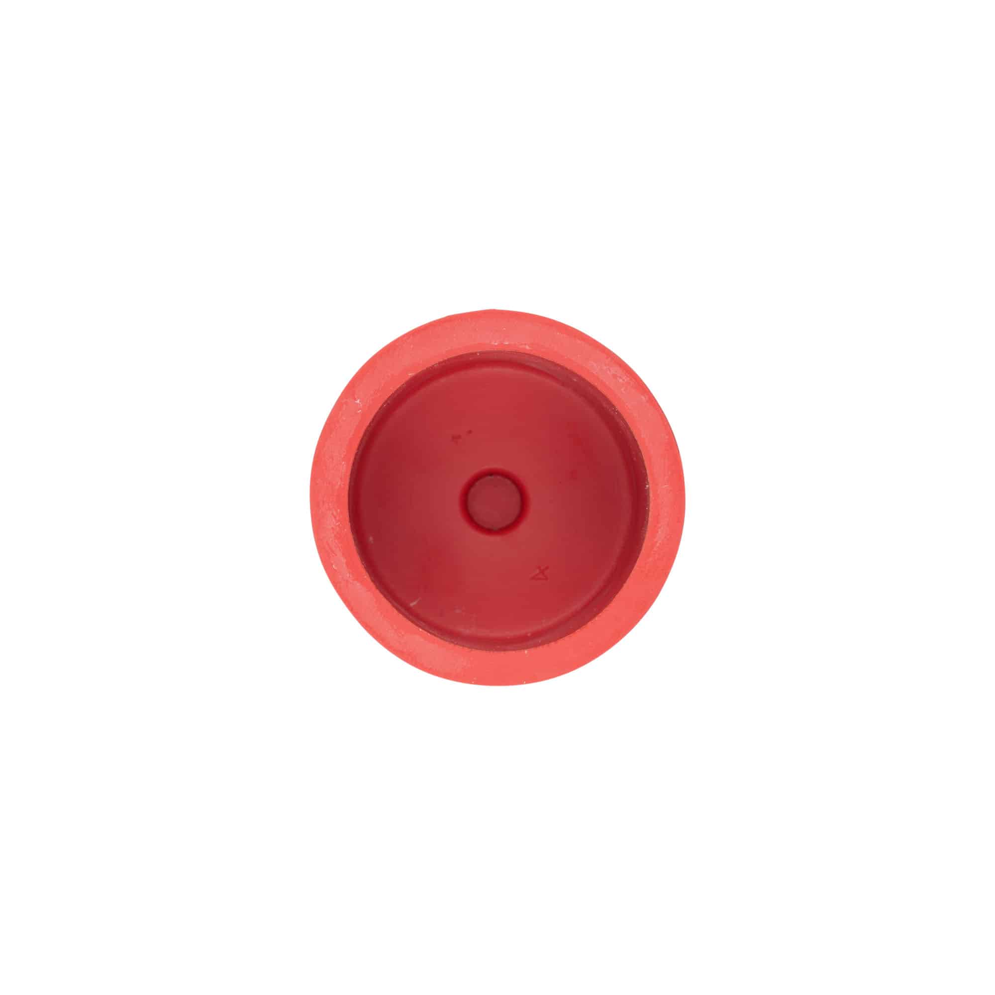 Mostkap type 4, rubber, rood