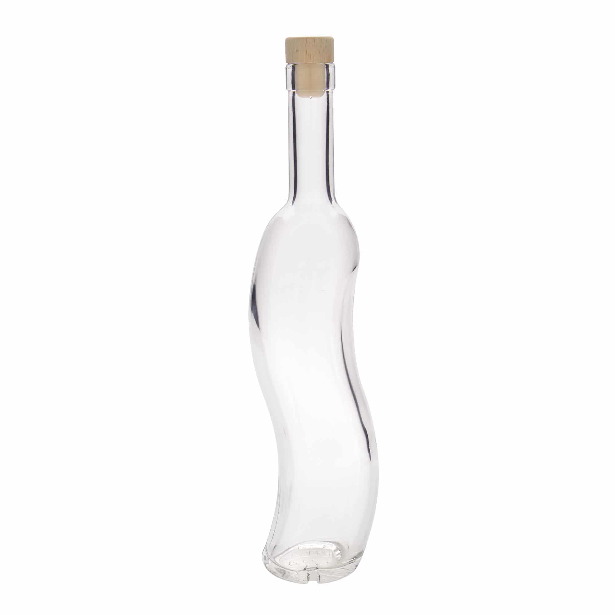 Bouteille en verre 500 ml 'La-Ola', semi-ronde, bouchage: bouchon