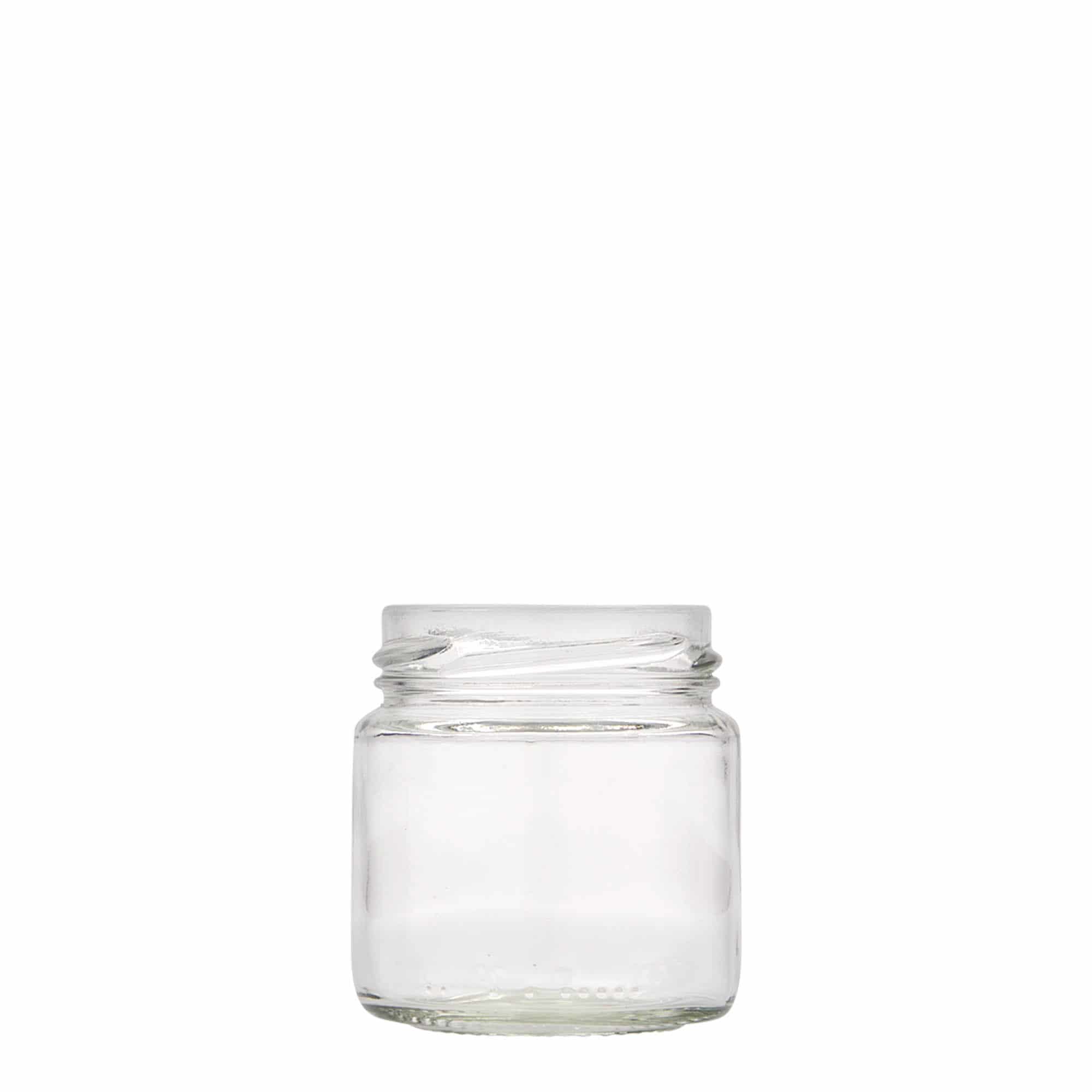 Ronde pot, 106 ml, monding: twist-off (TO 53) Ronde pot, 106 ml, monding: twist-off (TO 53)