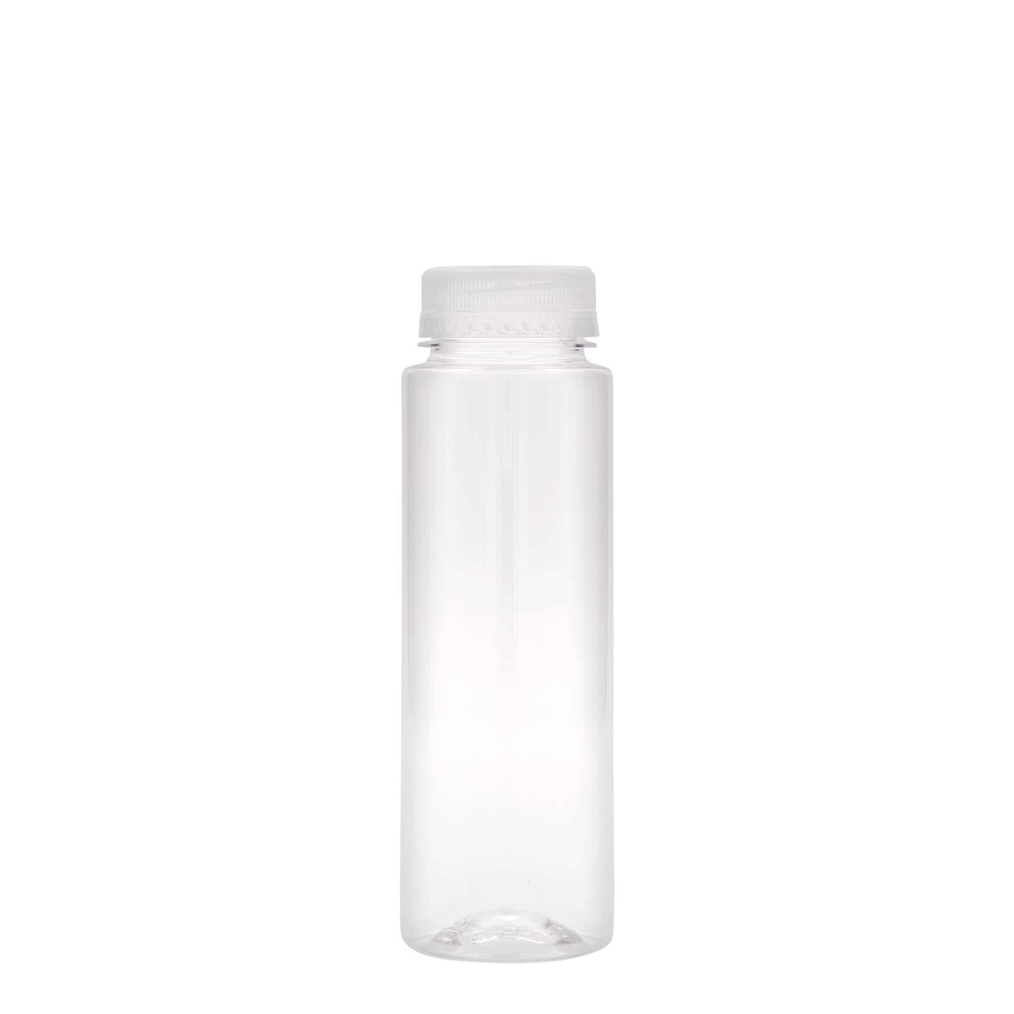 Bouteille en PET 250 ml 'Everytime', plastique, bouchage: 38 mm