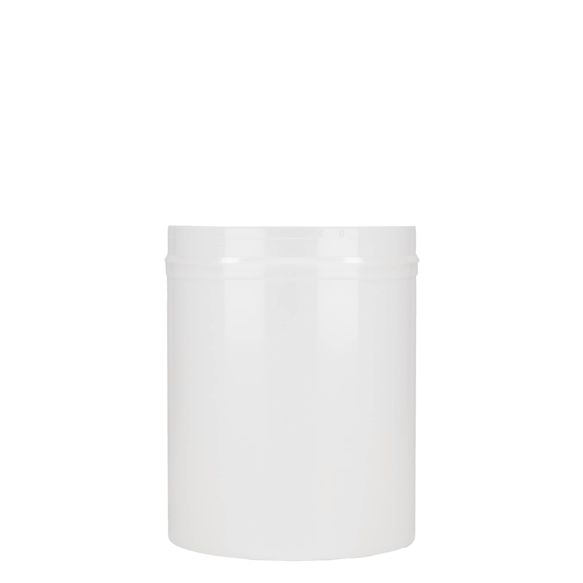 Dispenserflesje 'Securibox', 1240 ml, PP-kunststof, wit, monding: schroefsluiting