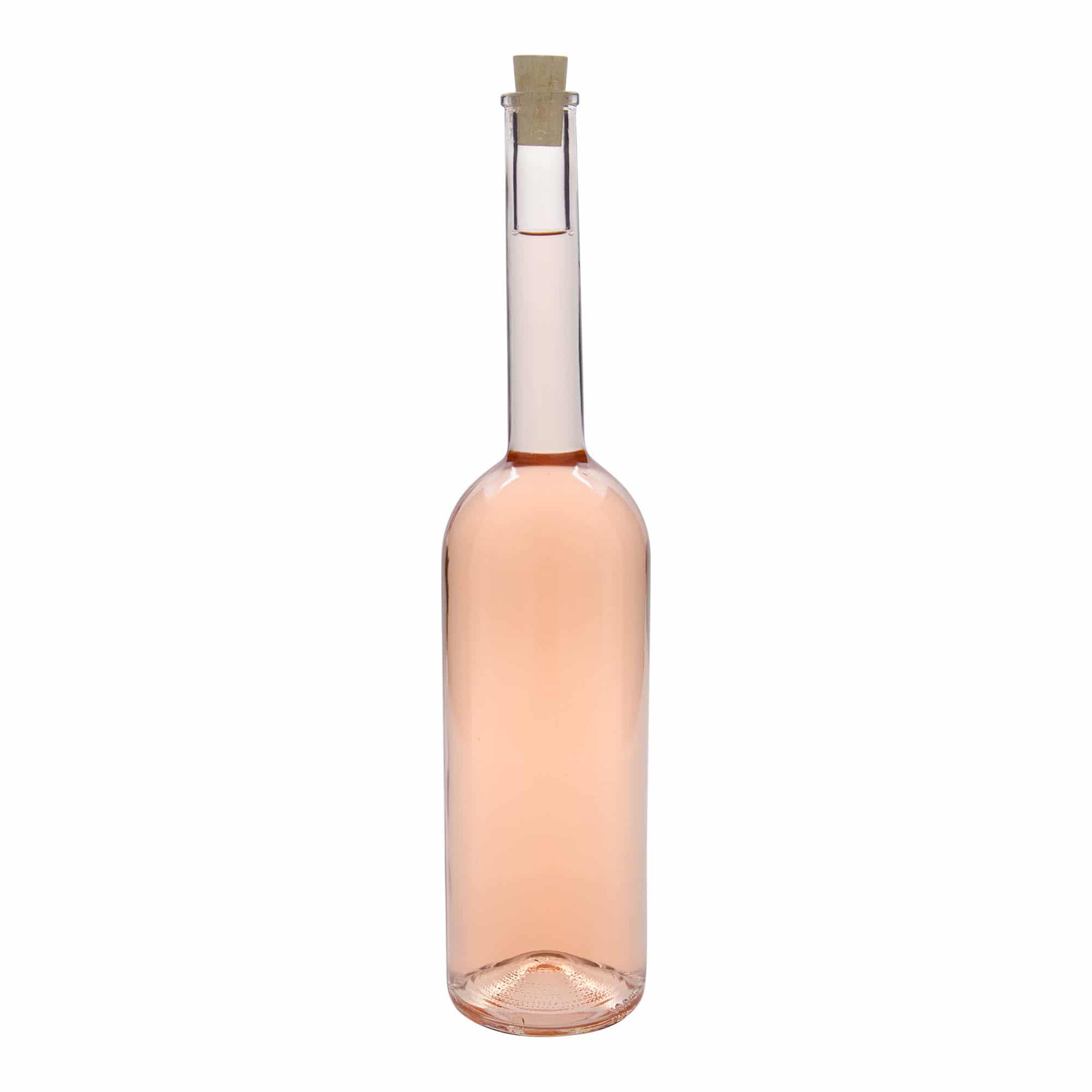 Glazen fles 'Opera', 1000 ml, monding: kurk